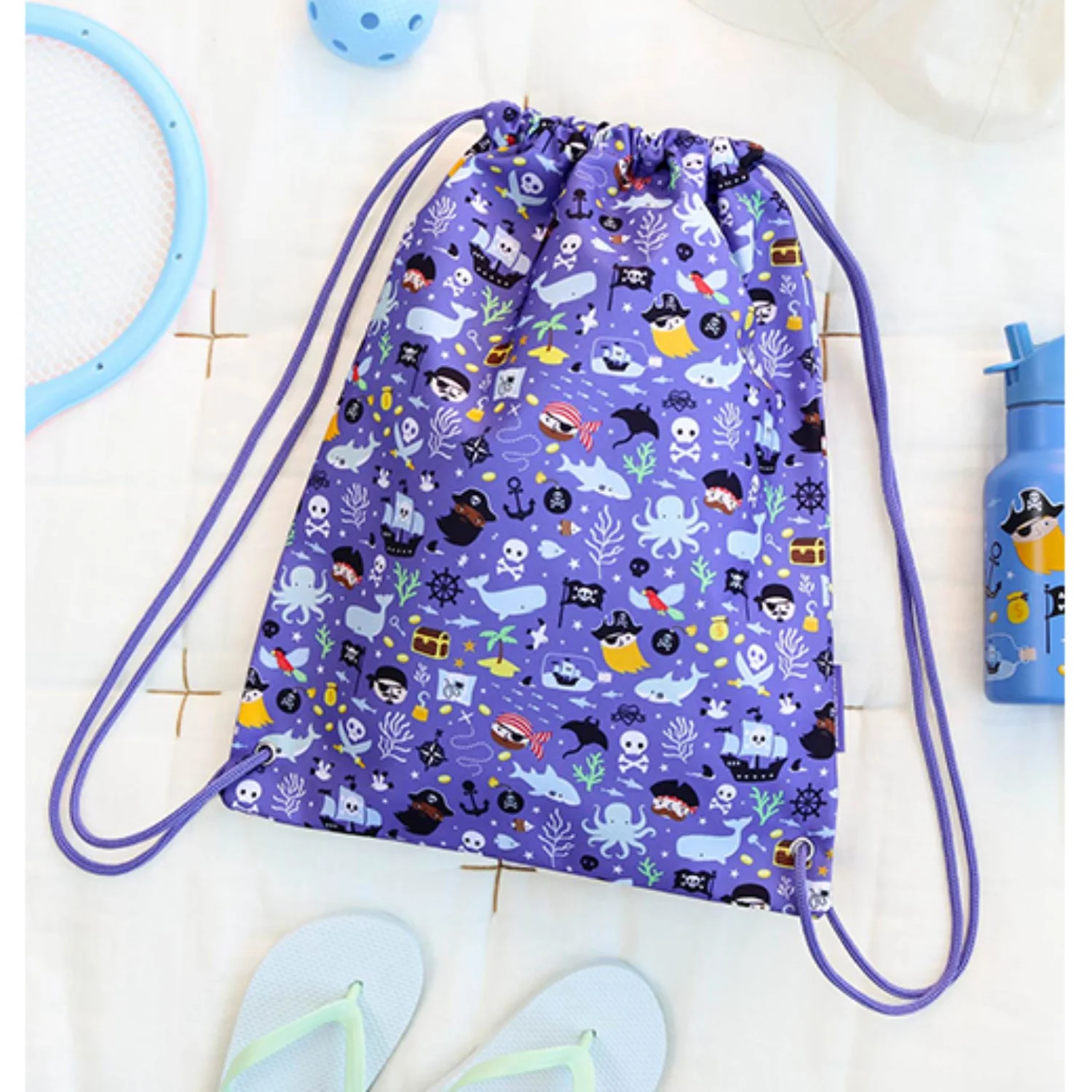 A Little Lovely Company Pirates Gym Bag - Image 4