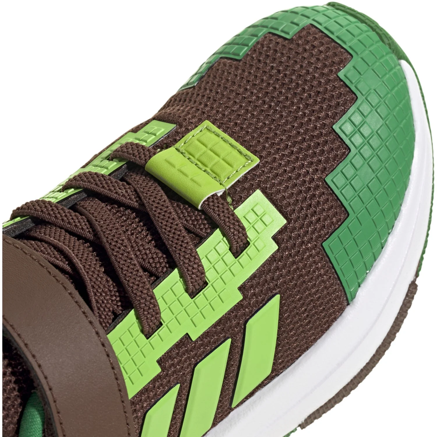 adidas Originals Auburn/Semi Solar Green/Ftwr White Minecraft Pro El C Sneakers - Image 3
