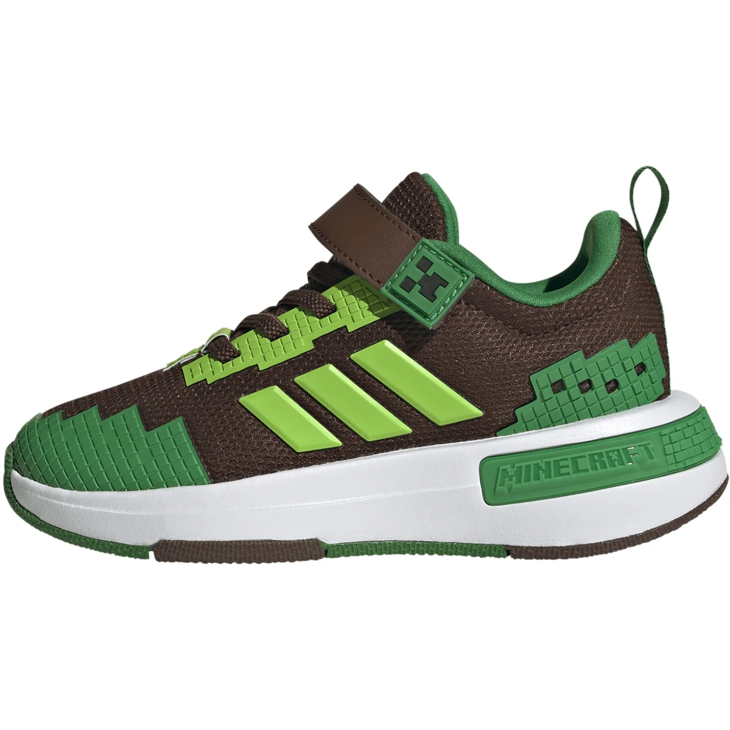 adidas Originals Auburn/Semi Solar Green/Ftwr White Minecraft Pro El C Sneakers - Image 6