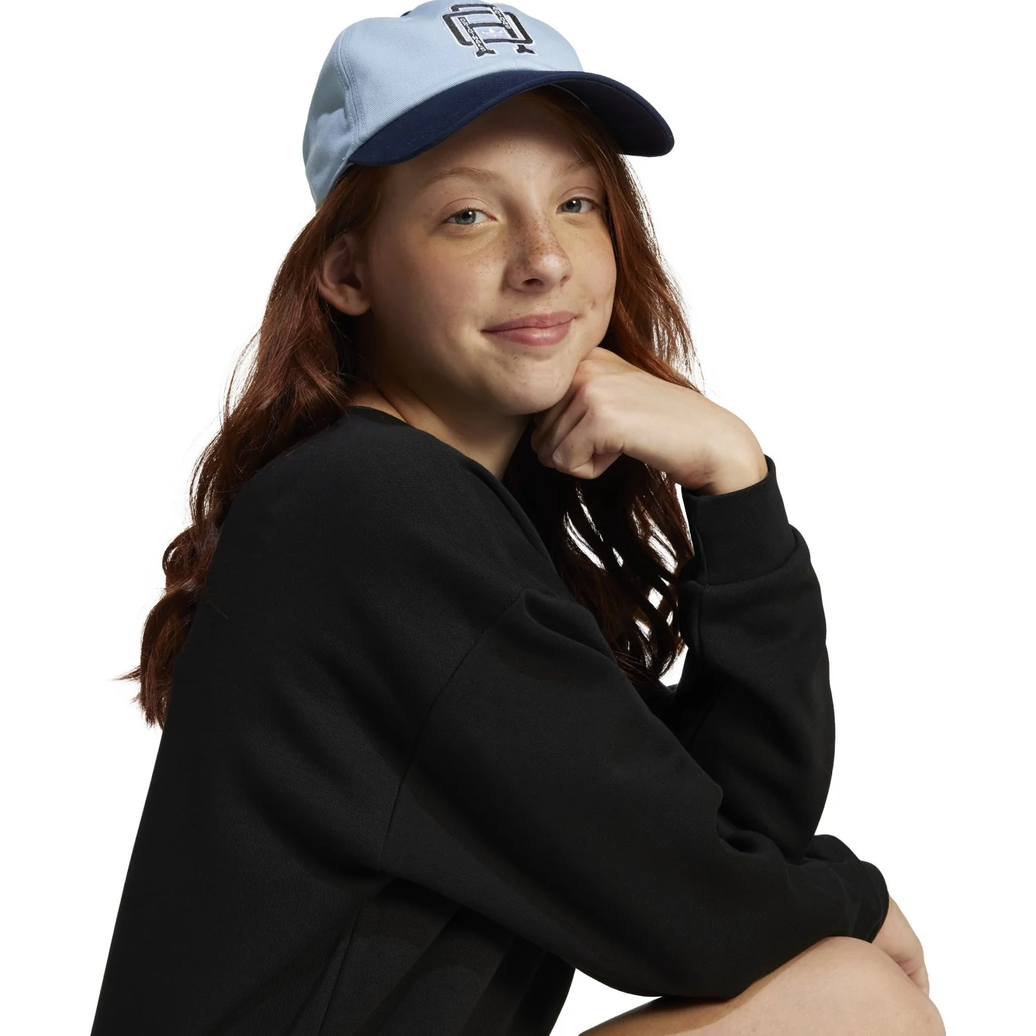 adidas Originals Black Boyfriend Crew Sweatshirt - Image 4