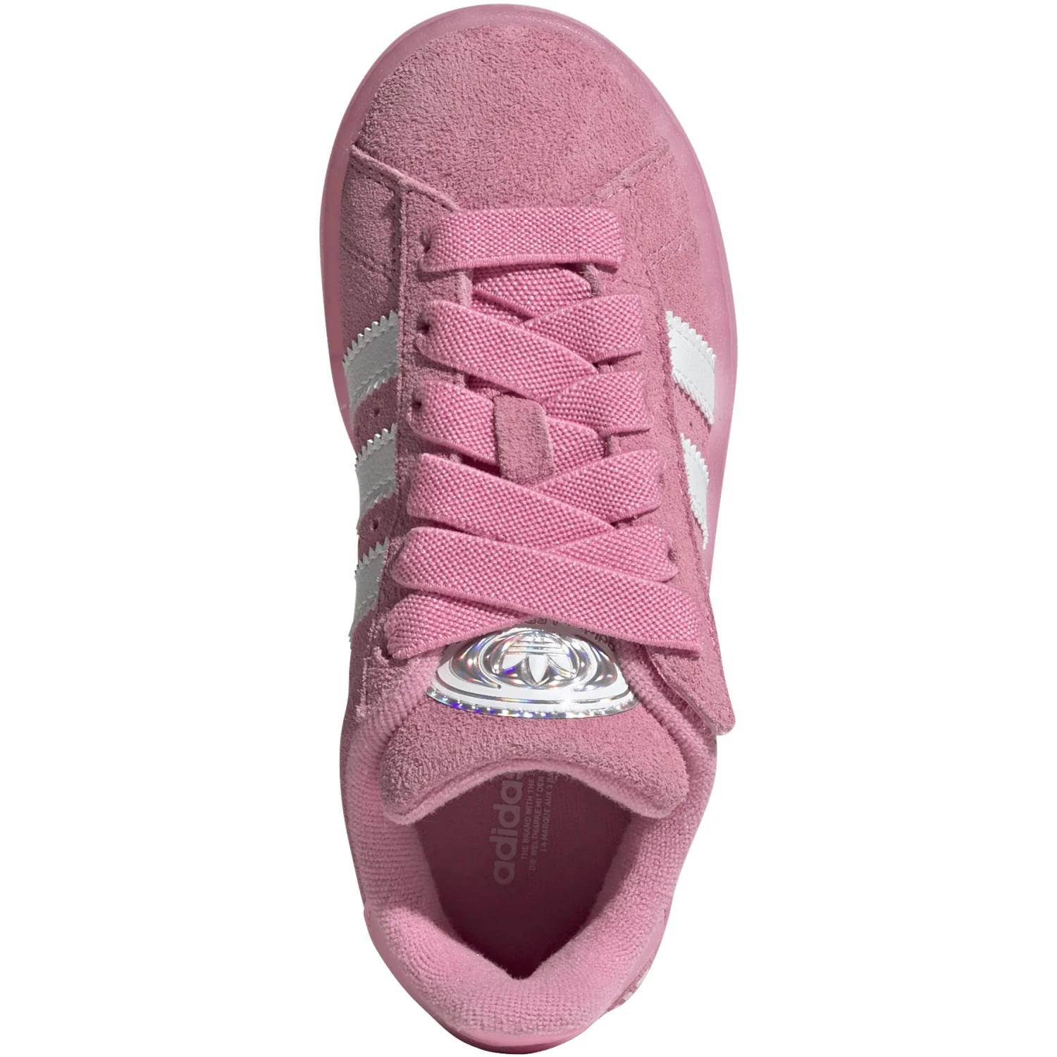 adidas Originals Bliss Pink/Ftwr White/Clear Pink Campus 00S Led Lights Cf El C Sneakers - Image 11