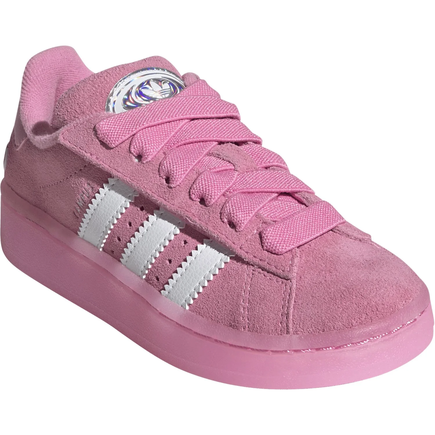 adidas Originals Bliss Pink/Ftwr White/Clear Pink Campus 00S Led Lights Cf El C Sneakers - Image 2