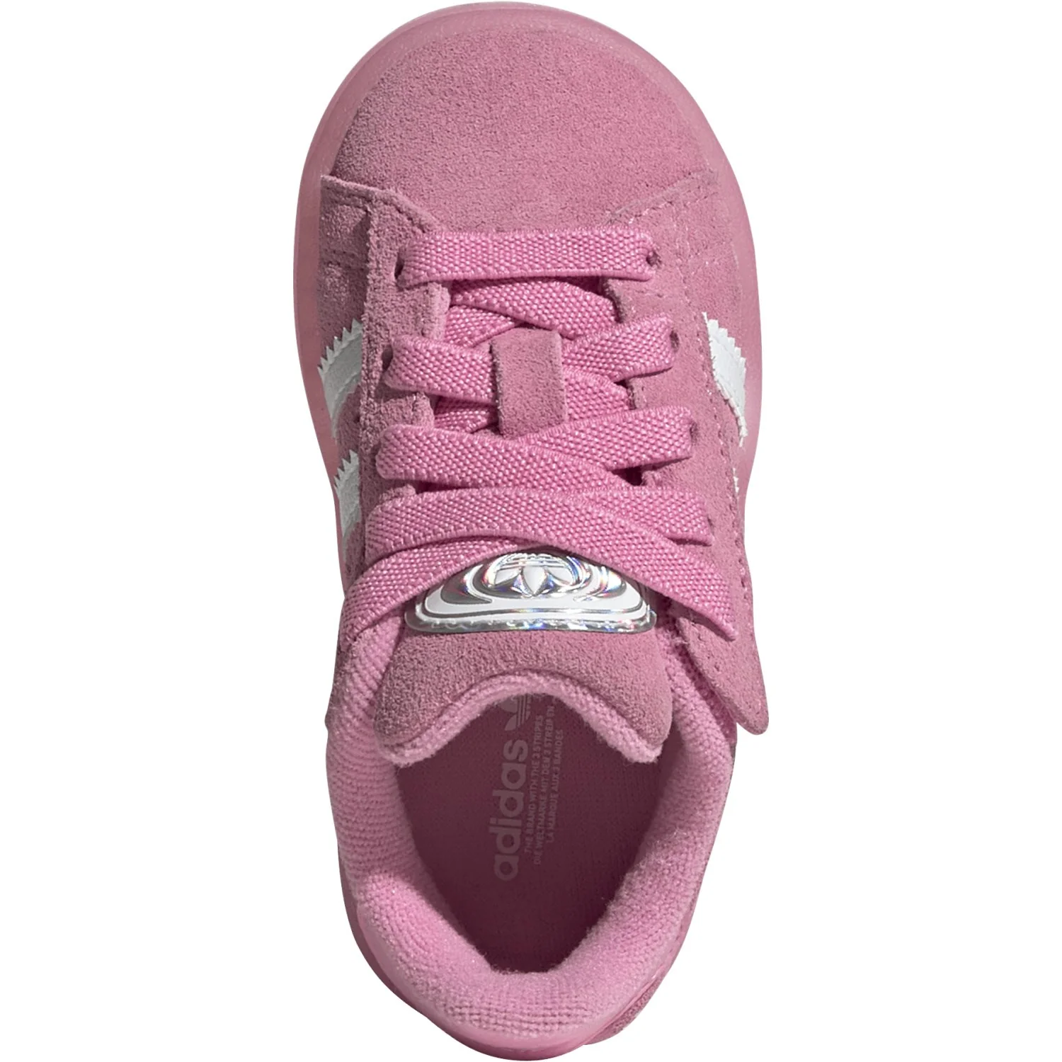 adidas Originals Bliss Pink/Ftwr White/Clear Pink Campus 00S Led Lights Cf El I Sneakers - Image 10