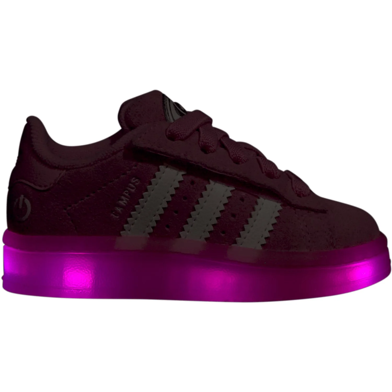 adidas Originals Bliss Pink/Ftwr White/Clear Pink Campus 00S Led Lights Cf El I Sneakers - Image 2