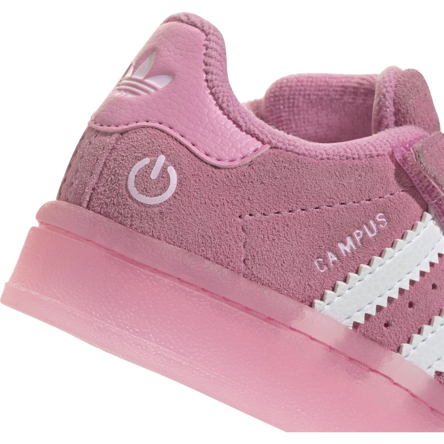 adidas Originals Bliss Pink/Ftwr White/Clear Pink Campus 00S Led Lights Cf El I Sneakers - Image 4