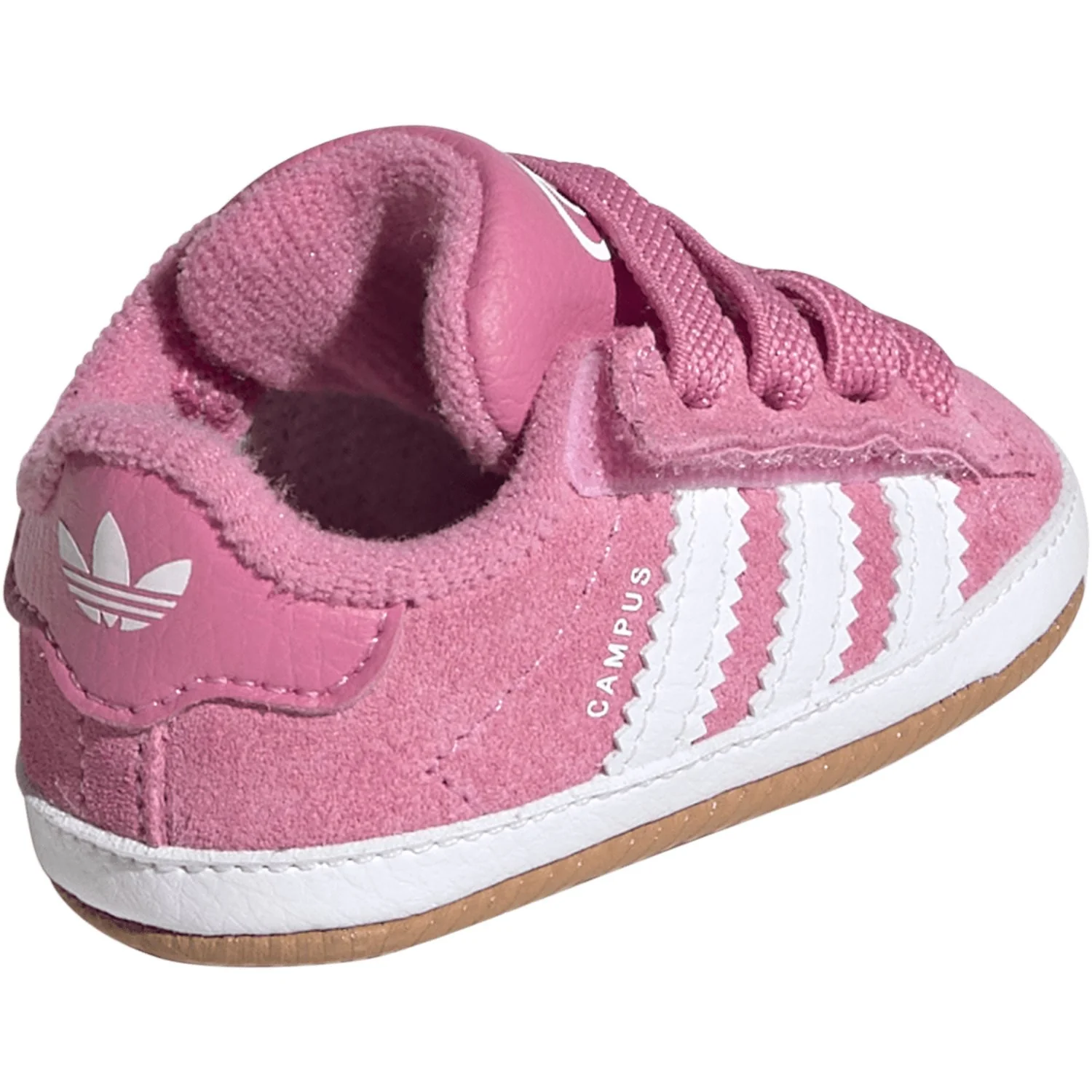 adidas Originals Bliss Pink/Ftwr White/Gum 2 Campus 00S Crib Sneakers - Image 8