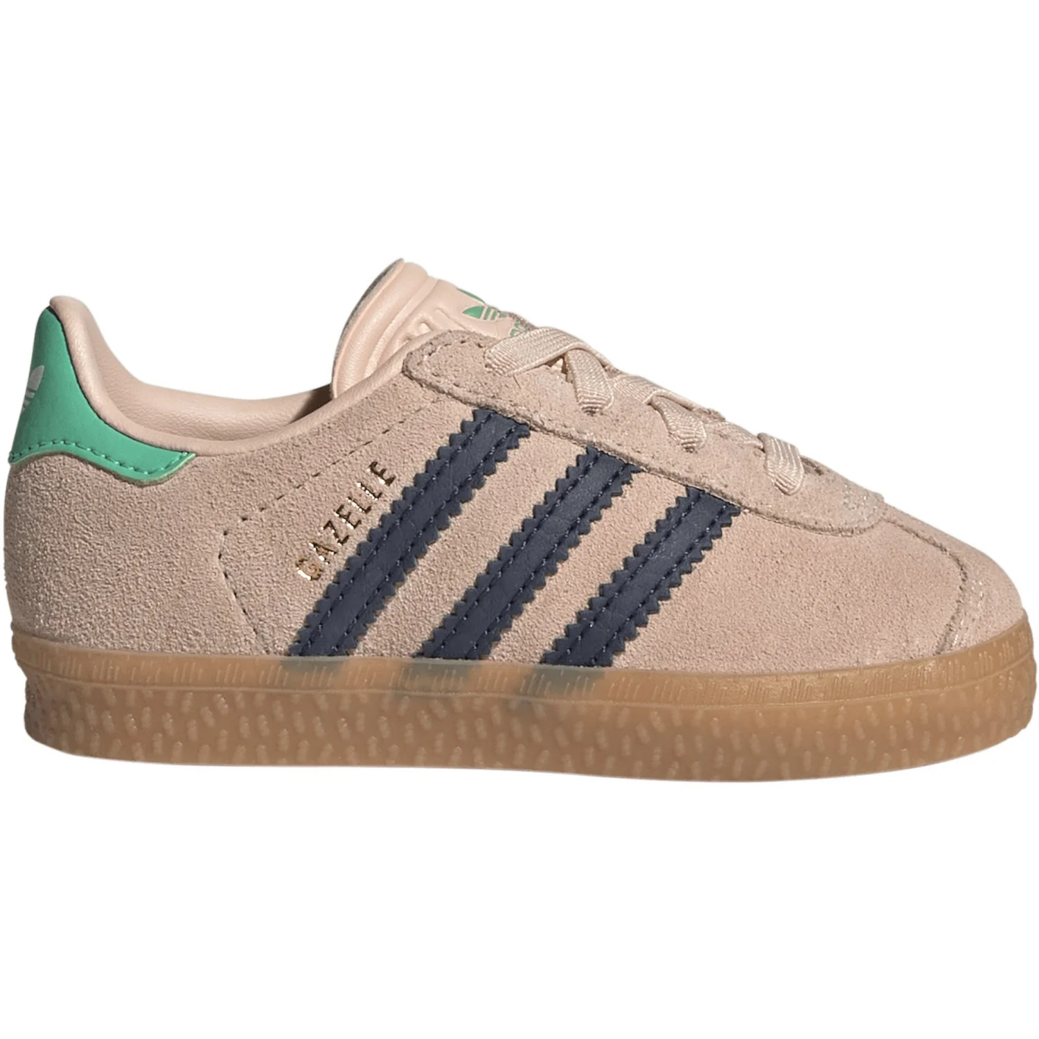 adidas Originals Blush Pink/Night Indigo/Hi-Res Green Gazelle Cf El I Sneakers