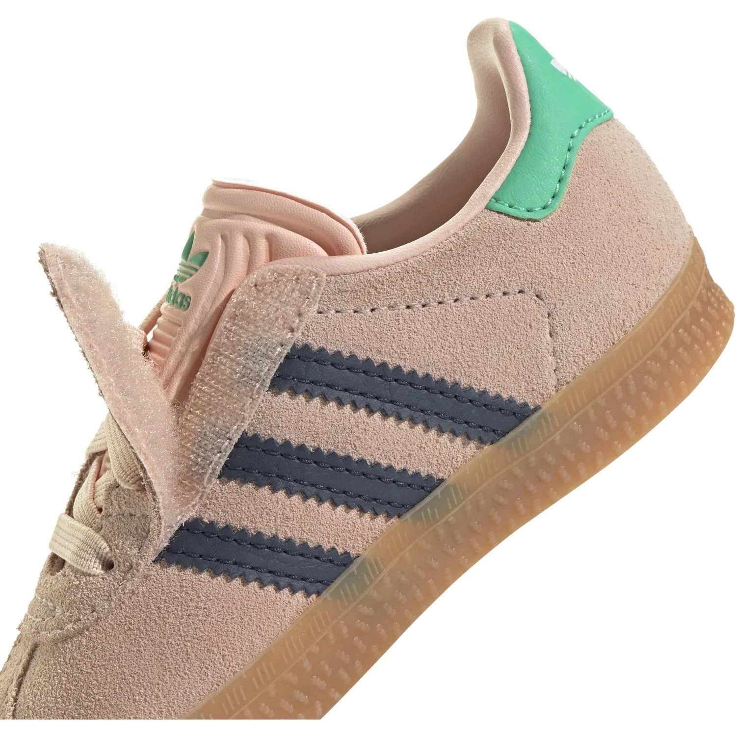 adidas Originals Blush Pink/Night Indigo/Hi-Res Green Gazelle Cf El I Sneakers - Image 3