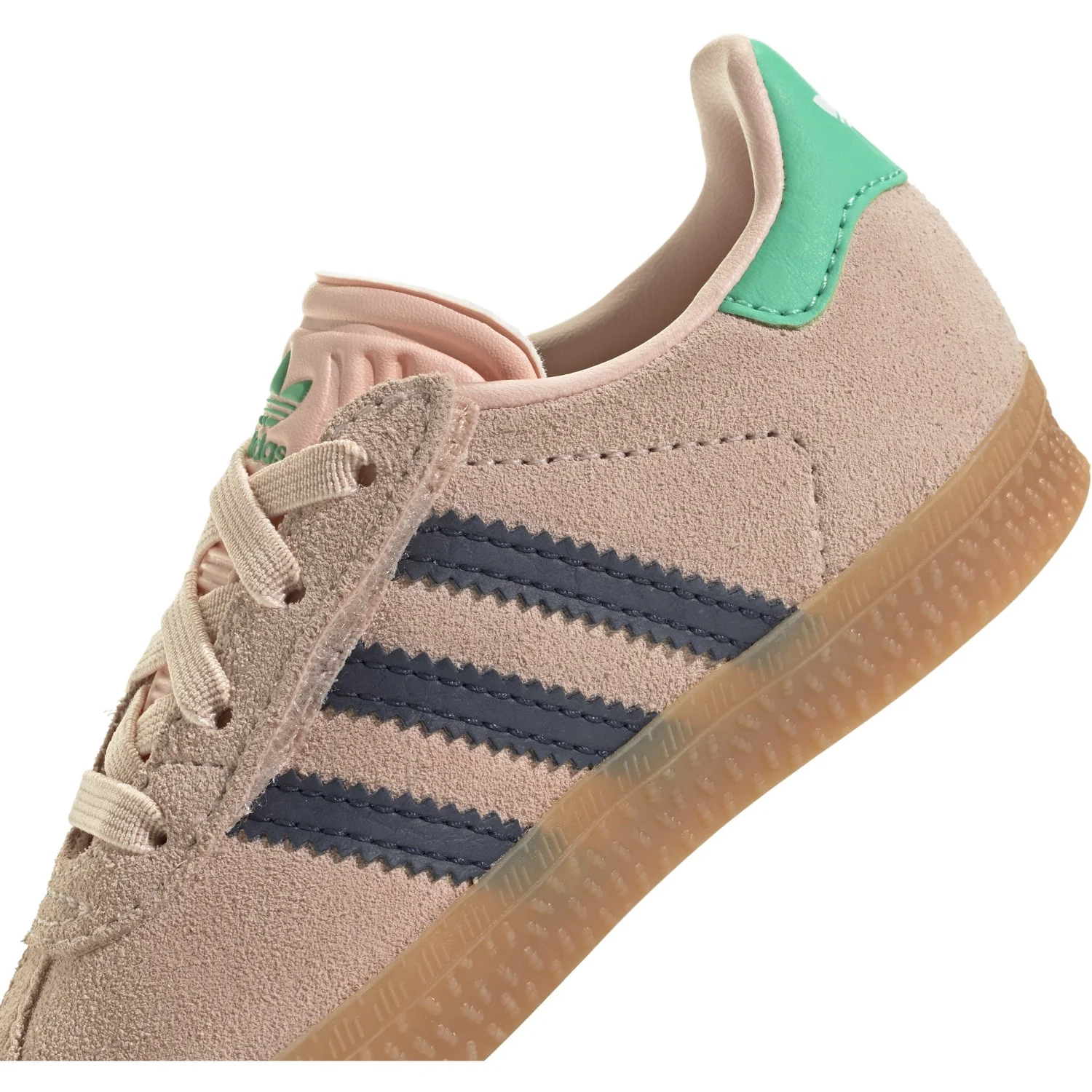 adidas Originals Blush Pink/Night Indigo/Hi-Res Green Gazelle Cf El I Sneakers - Image 4