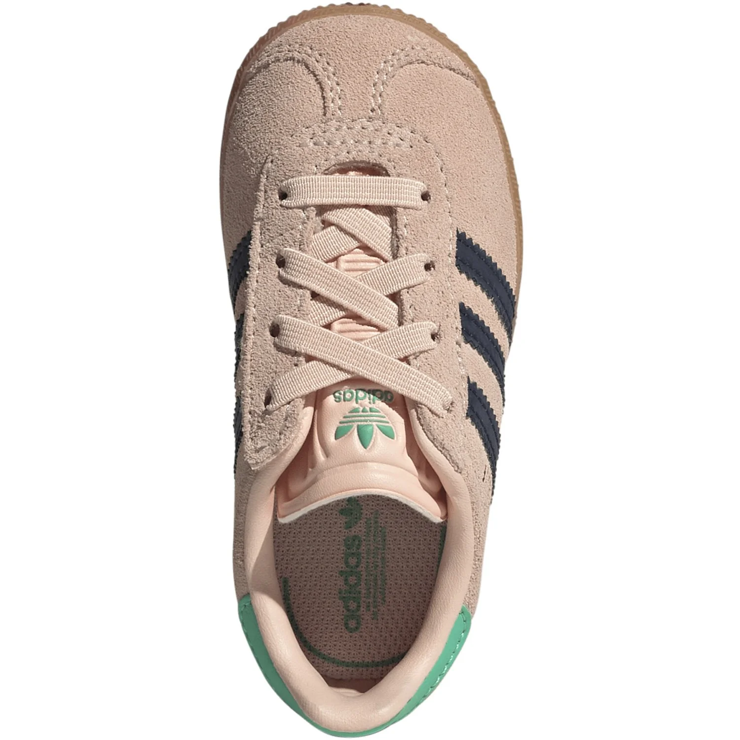 adidas Originals Blush Pink/Night Indigo/Hi-Res Green Gazelle Cf El I Sneakers - Image 7