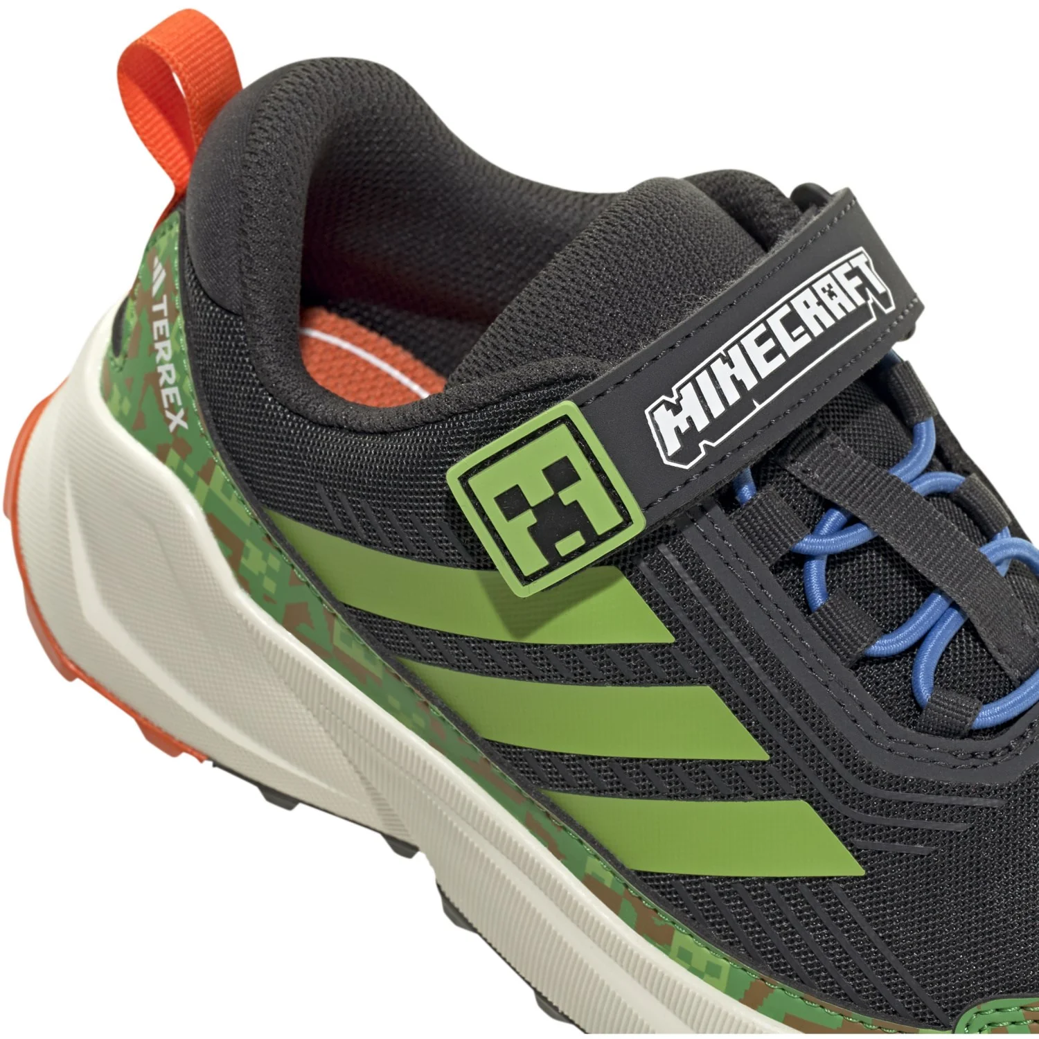 adidas Originals Carbon/Semi Lucid Lime/Semi Impact Orange Terrex Trailmaker 2 Cf Mcft K Sneakers - Image 3
