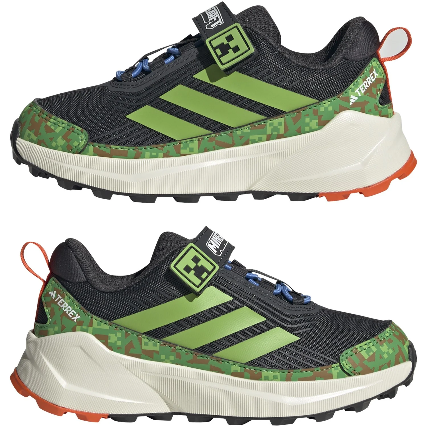 adidas Originals Carbon/Semi Lucid Lime/Semi Impact Orange Terrex Trailmaker 2 Cf Mcft K Sneakers - Image 5