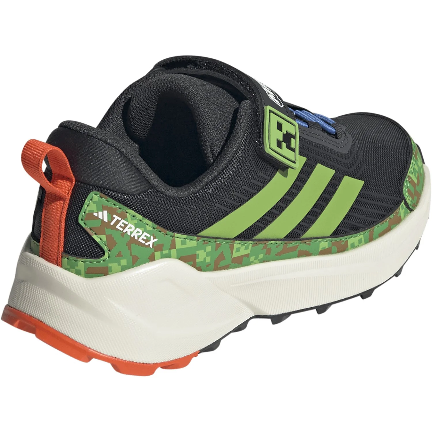 adidas Originals Carbon/Semi Lucid Lime/Semi Impact Orange Terrex Trailmaker 2 Cf Mcft K Sneakers - Image 8