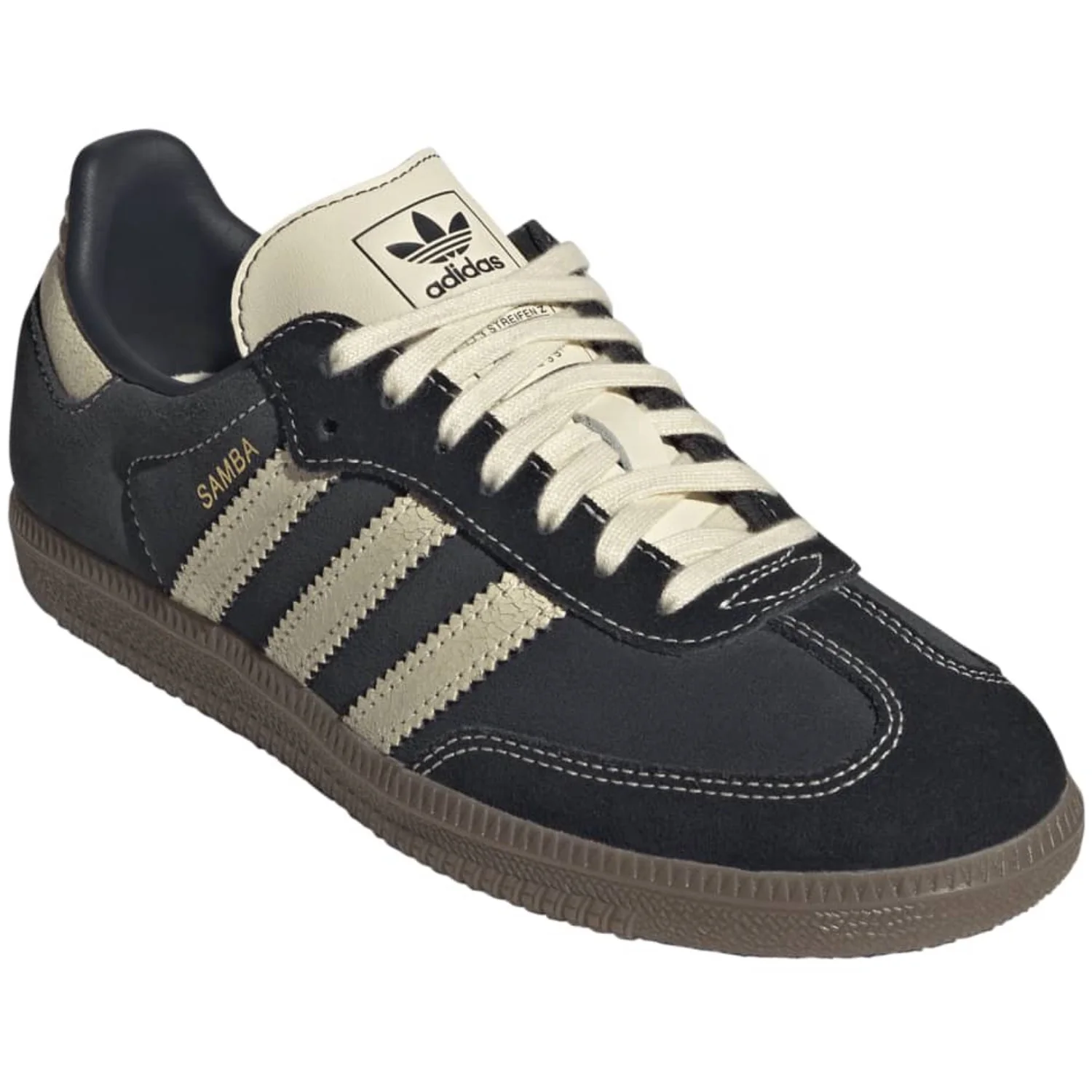adidas Originals Carbon Warm Vanilla Gum5 Samba Og J Sneakers - Image 2