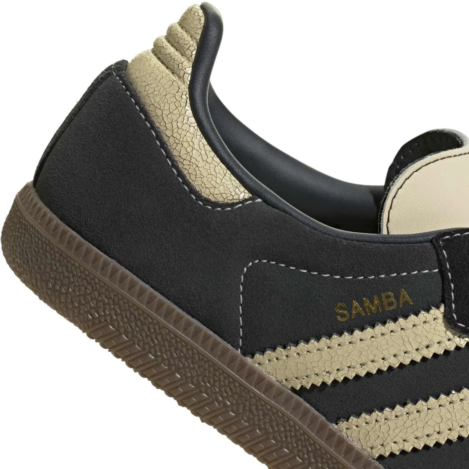adidas Originals Carbon Warm Vanilla Gum5 Samba Og J Sneakers - Image 4