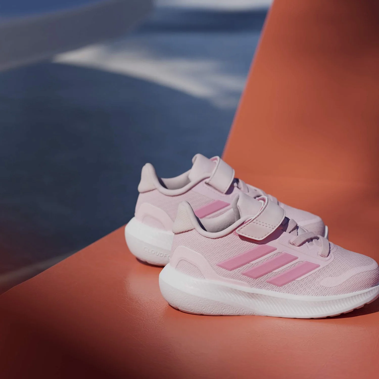 adidas Originals Clear Pink/Bliss Pink/Clear Pink Runfalcon 5 El I Sneakers - Image 2