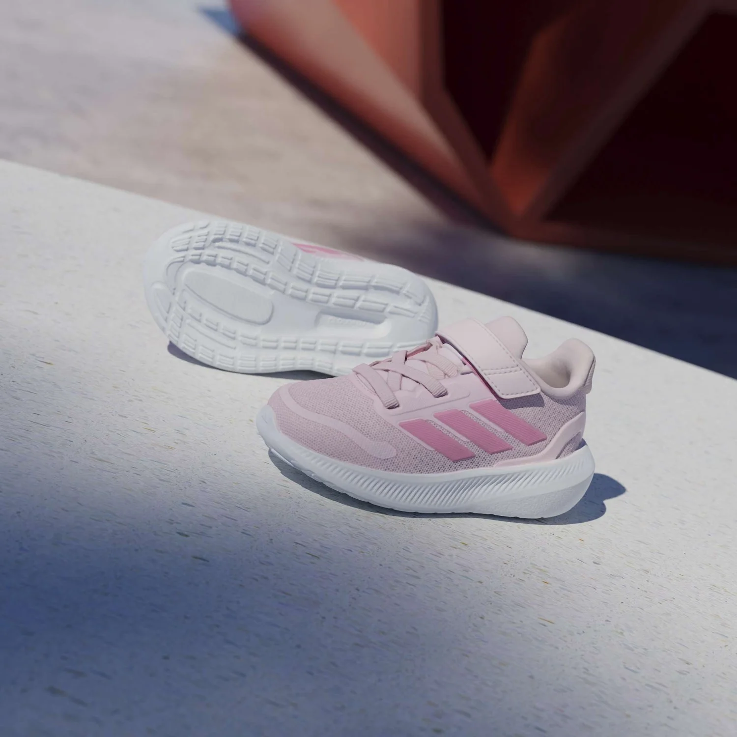 adidas Originals Clear Pink/Bliss Pink/Clear Pink Runfalcon 5 El I Sneakers - Image 5
