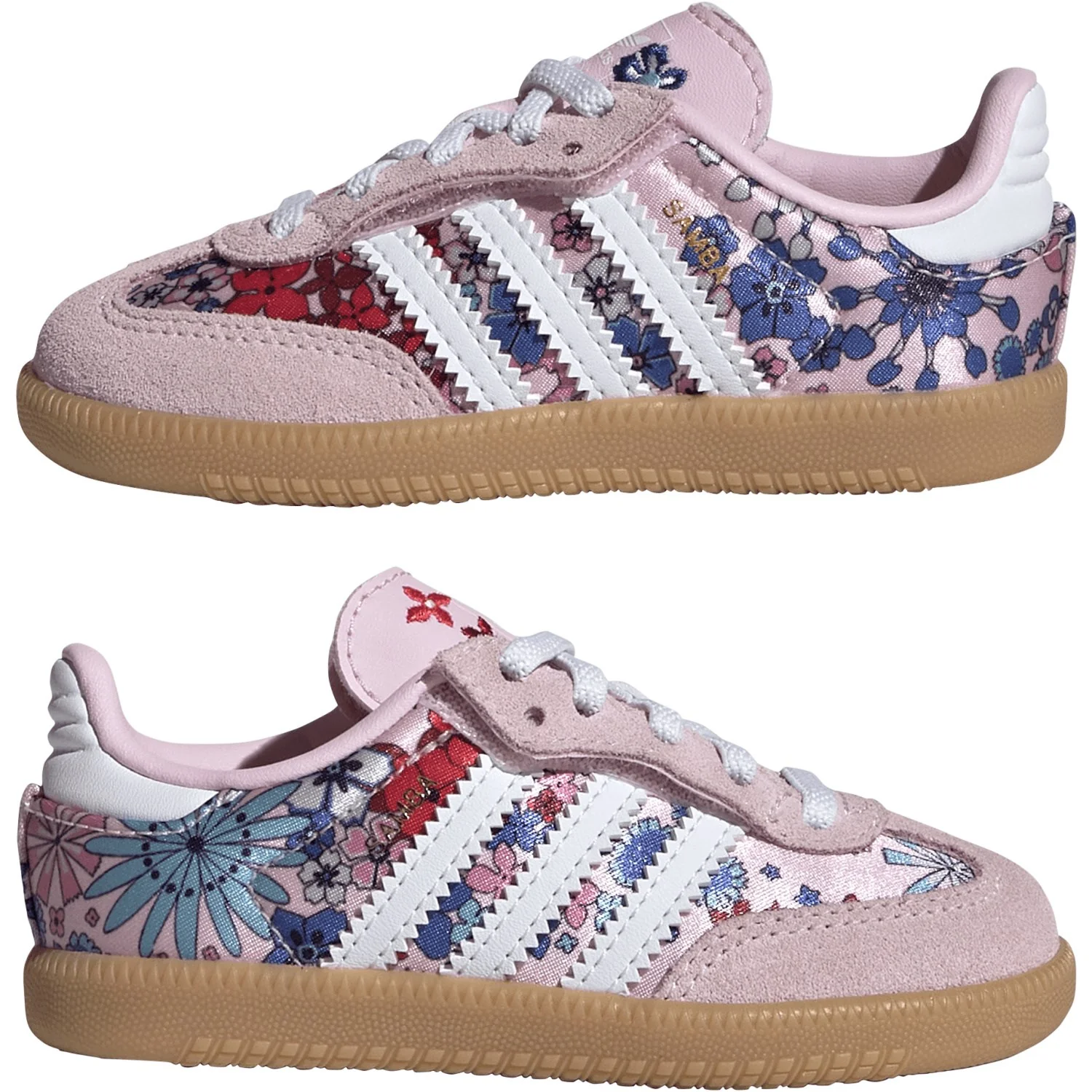 adidas Originals Clear Pink/Ftwr White/Gum 3 Samba Og Cf El I Sneakers - Image 6