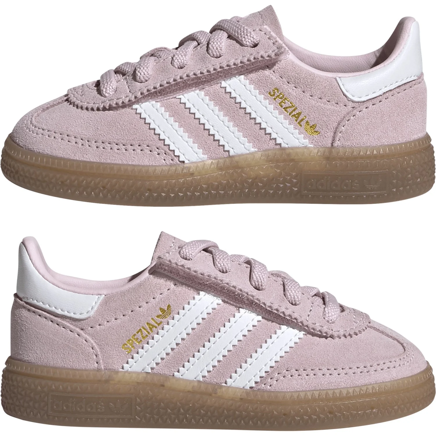 adidas Originals Clear Pink/Ftwr White/Gum5 Handball Spezial Cf El I Sneakers - Image 6