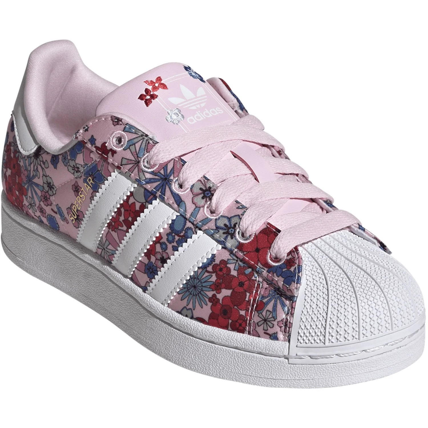 adidas Originals Clear Pink/Ftwr White/Light Pink Superstar Ii J Sneakers - Image 2