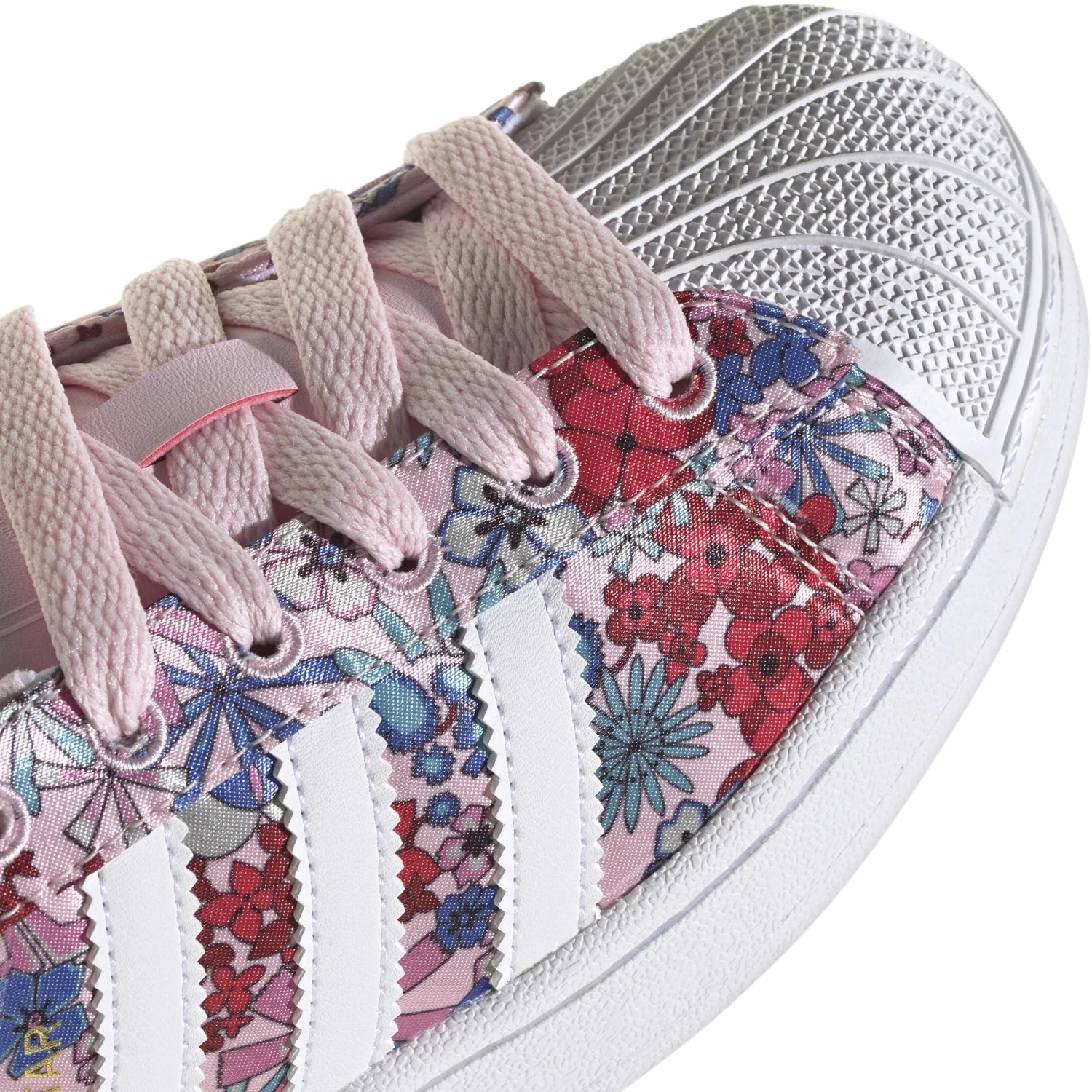 adidas Originals Clear Pink/Ftwr White/Light Pink Superstar Ii J Sneakers - Image 3