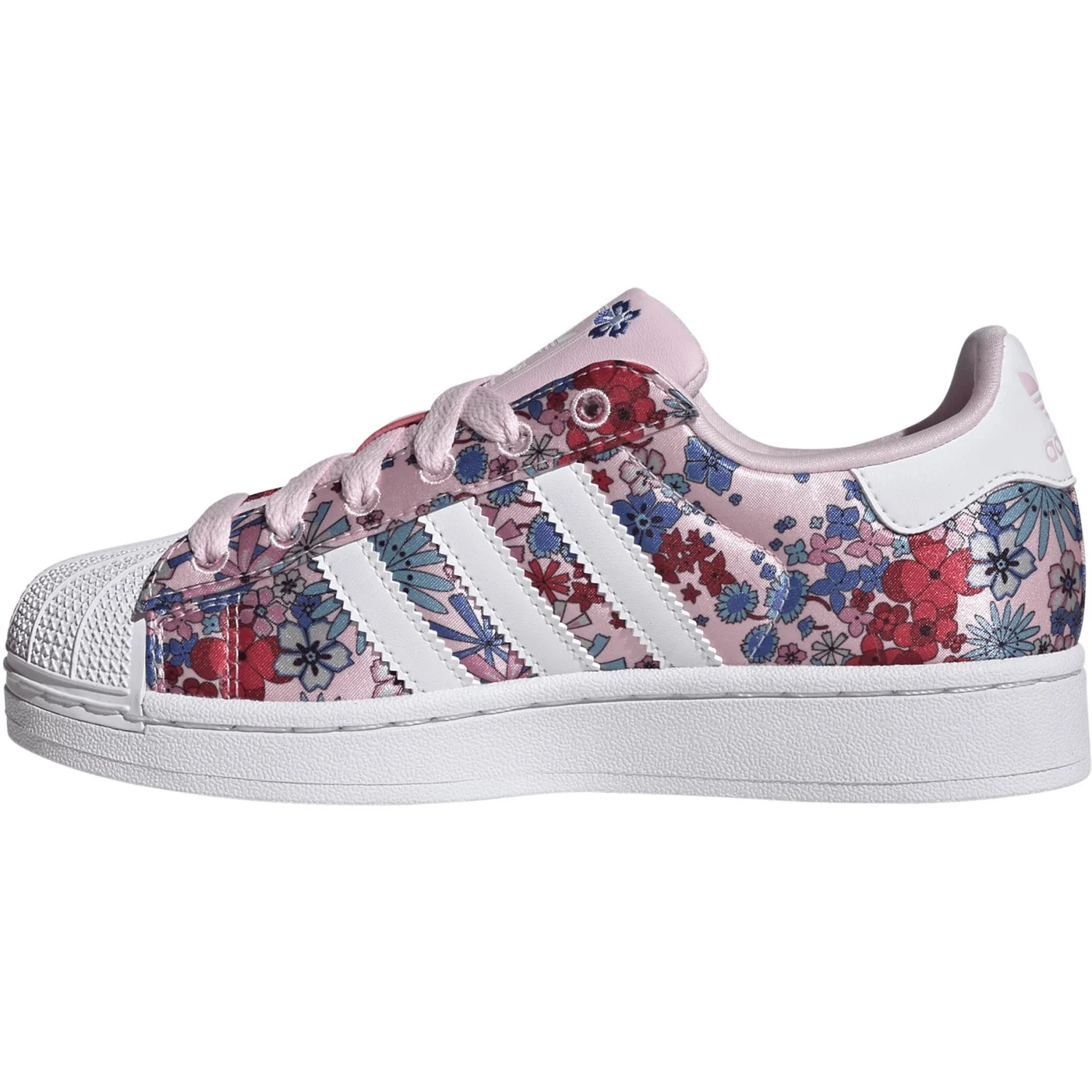 adidas Originals Clear Pink/Ftwr White/Light Pink Superstar Ii J Sneakers - Image 8