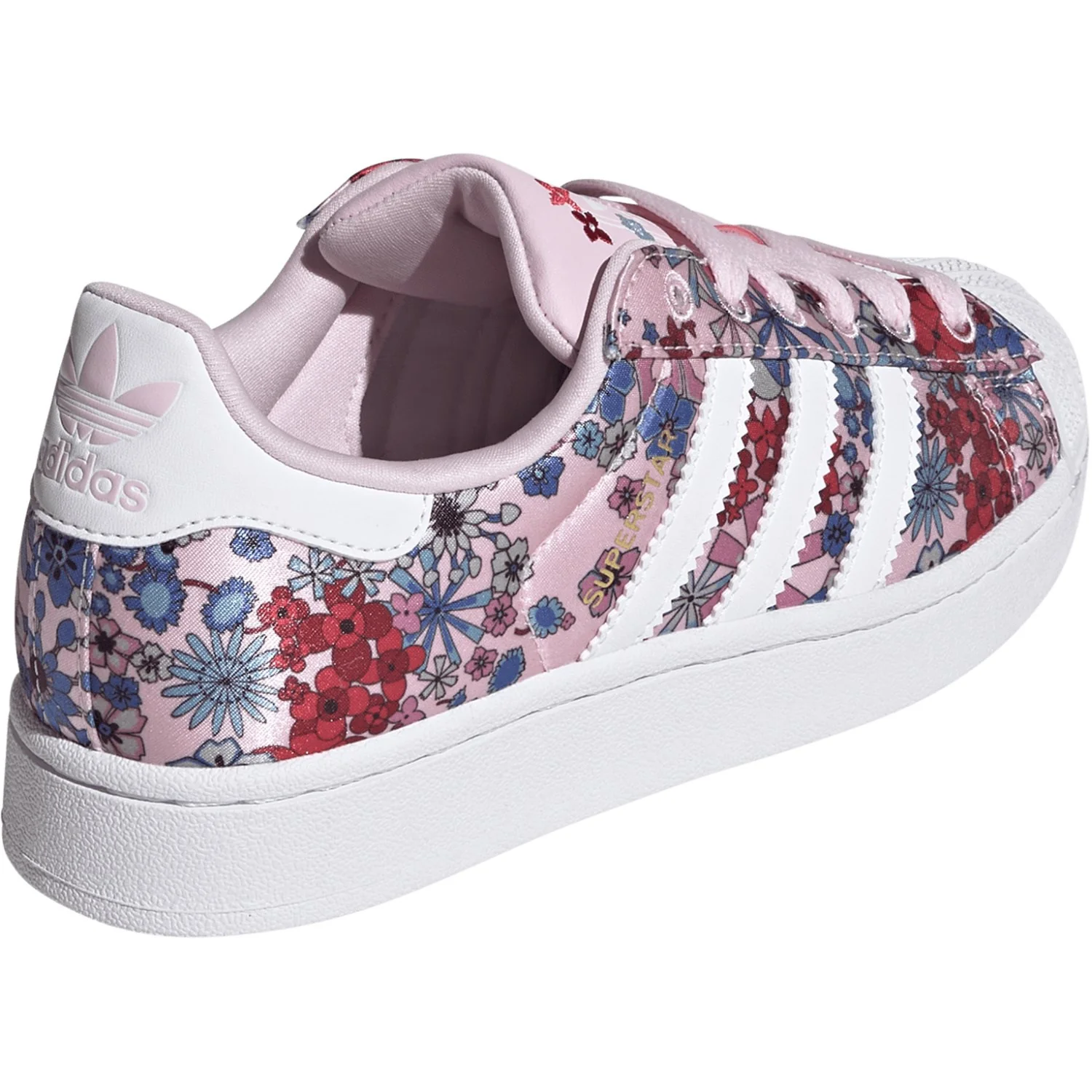 adidas Originals Clear Pink/Ftwr White/Light Pink Superstar Ii J Sneakers - Image 9