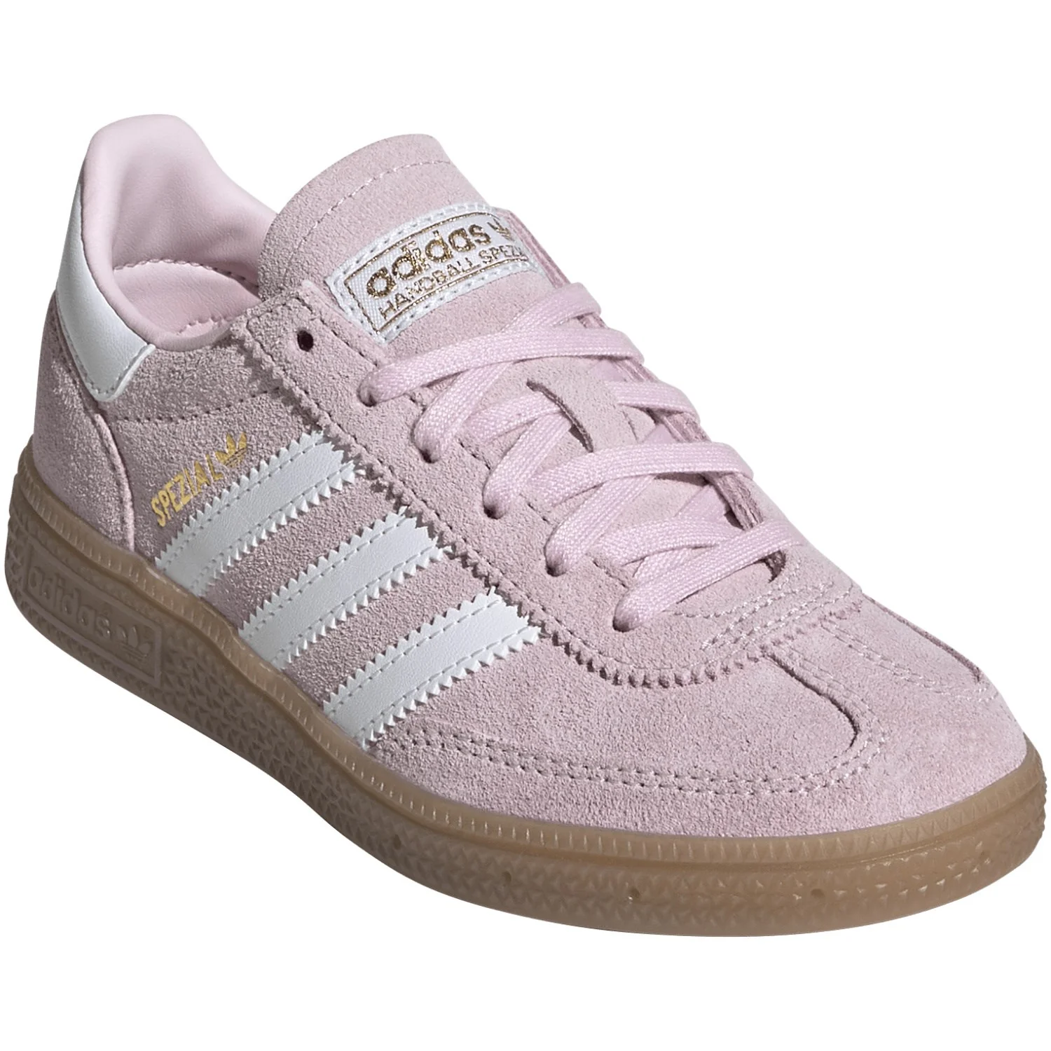 adidas Originals Clear Pink/Non-Dyed/Gum5 Handball Spezial C Sneakers - Image 2