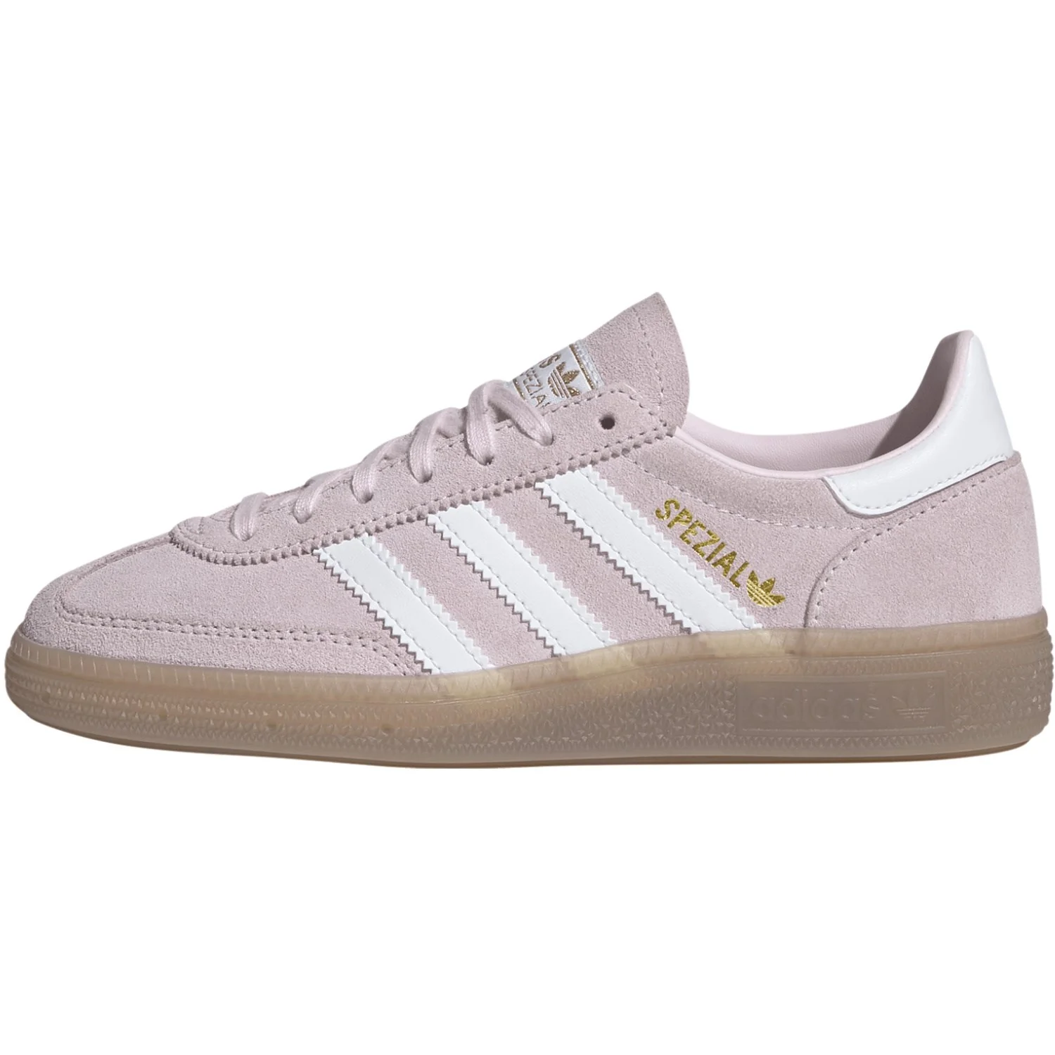 adidas Originals Clear Pink/Non-Dyed/Gum5 Handball Spezial J Sneakers - Image 6