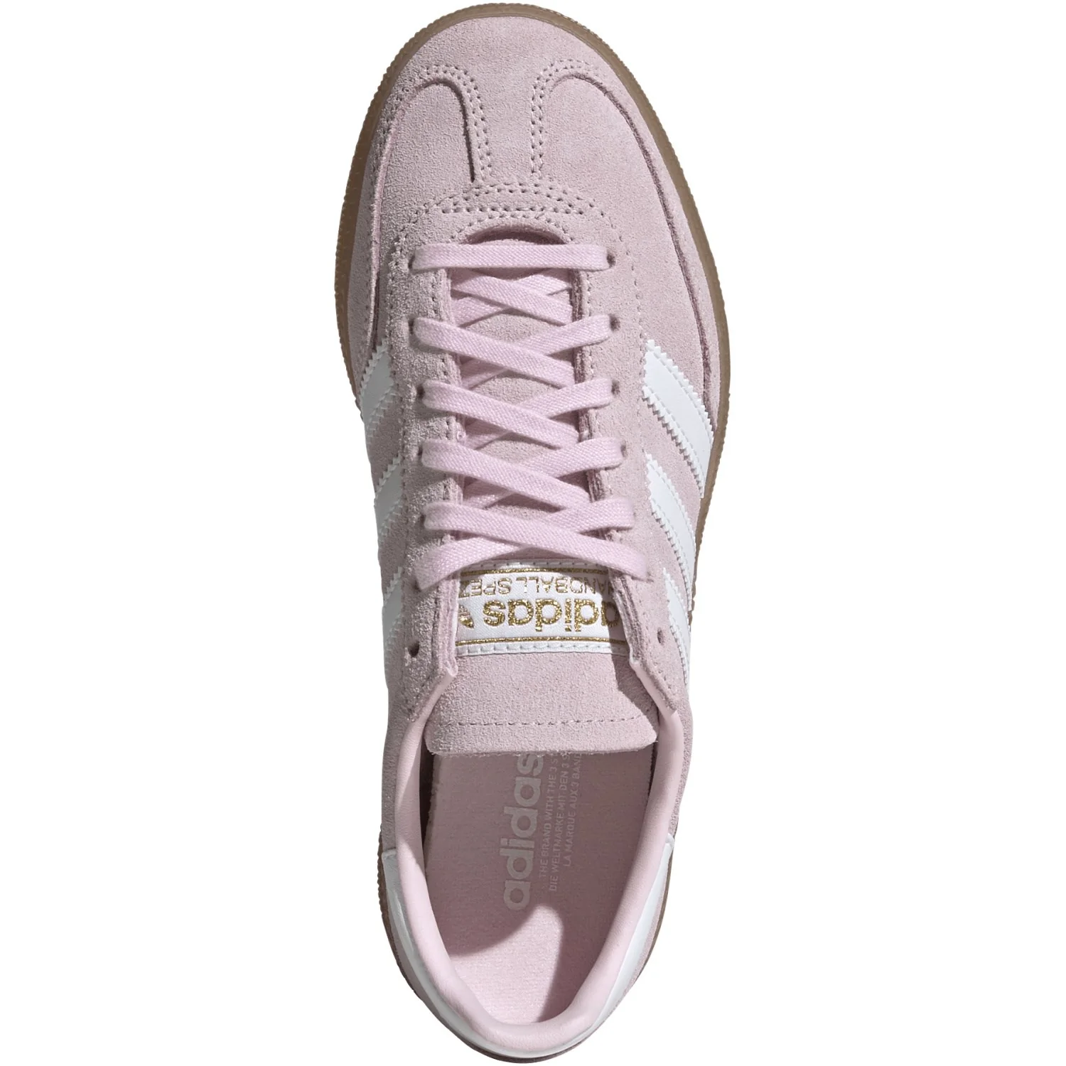 adidas Originals Clear Pink/Non-Dyed/Gum5 Handball Spezial J Sneakers - Image 9