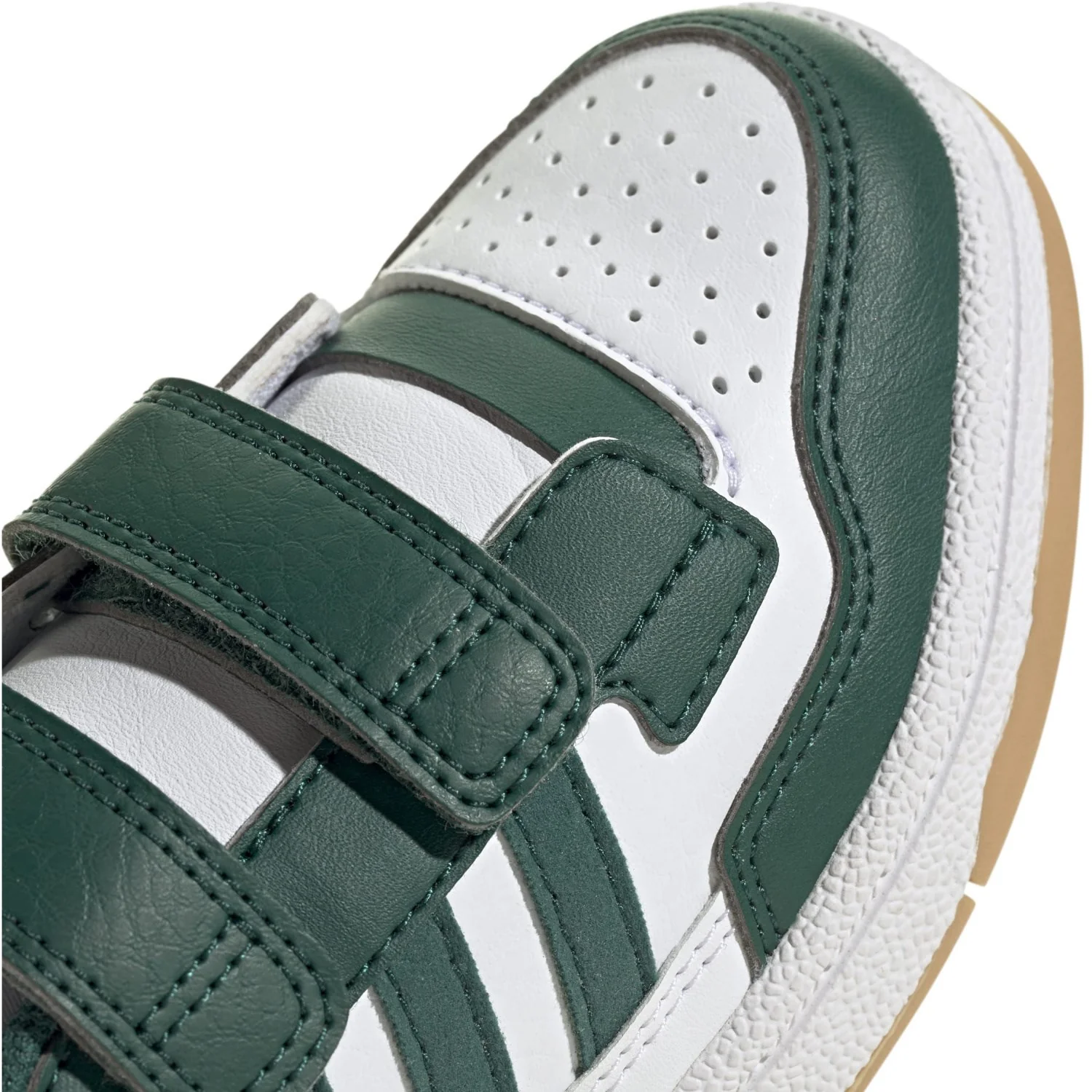 adidas Originals Collegiate Green/Ftwr White/Gum 3 Rapid Court Cf C Sneakers - Image 3