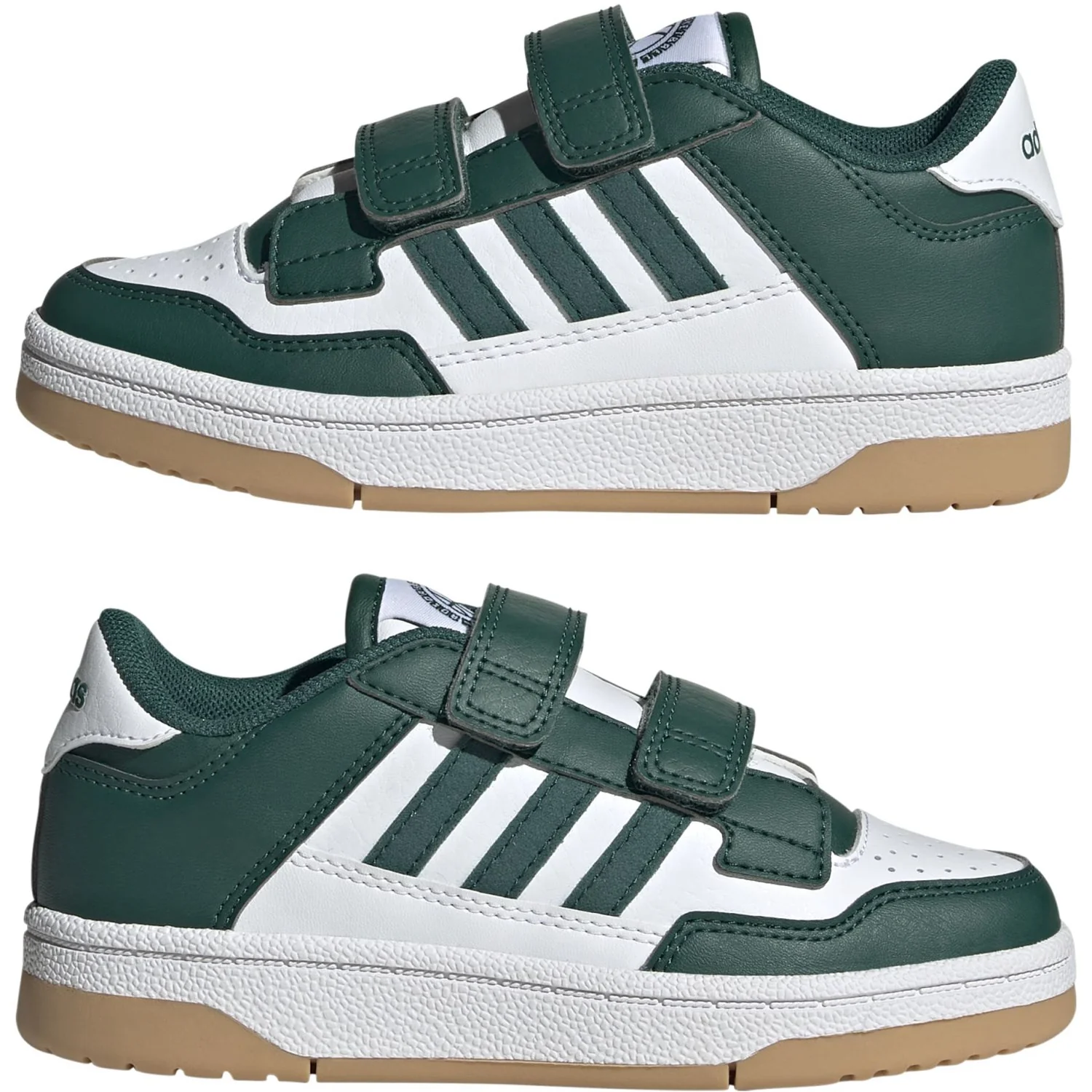 adidas Originals Collegiate Green/Ftwr White/Gum 3 Rapid Court Cf C Sneakers - Image 5