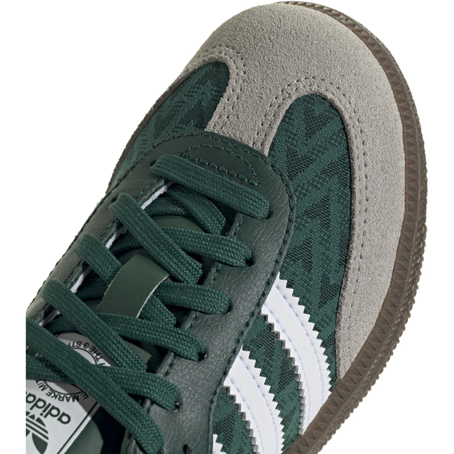 adidas Originals Collegiate Green/Ftwr White/Gum5 Samba Og C Sneakers - Image 3