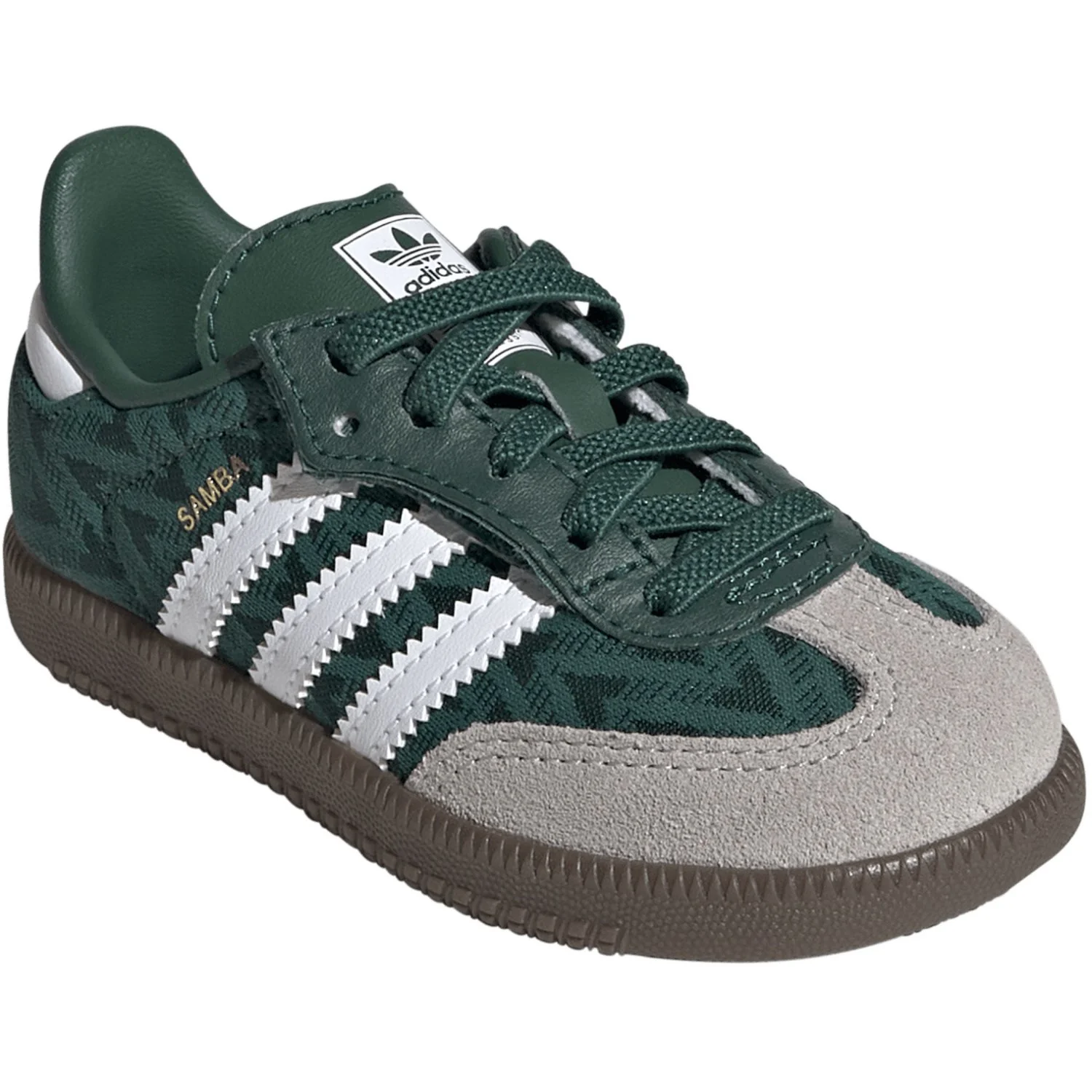 adidas Originals Collegiate Green/Ftwr White/Gum5 Samba Og Cf El I Sneakers - Image 2