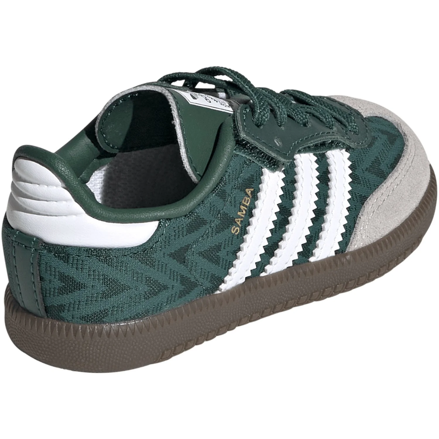 adidas Originals Collegiate Green/Ftwr White/Gum5 Samba Og Cf El I Sneakers - Image 6