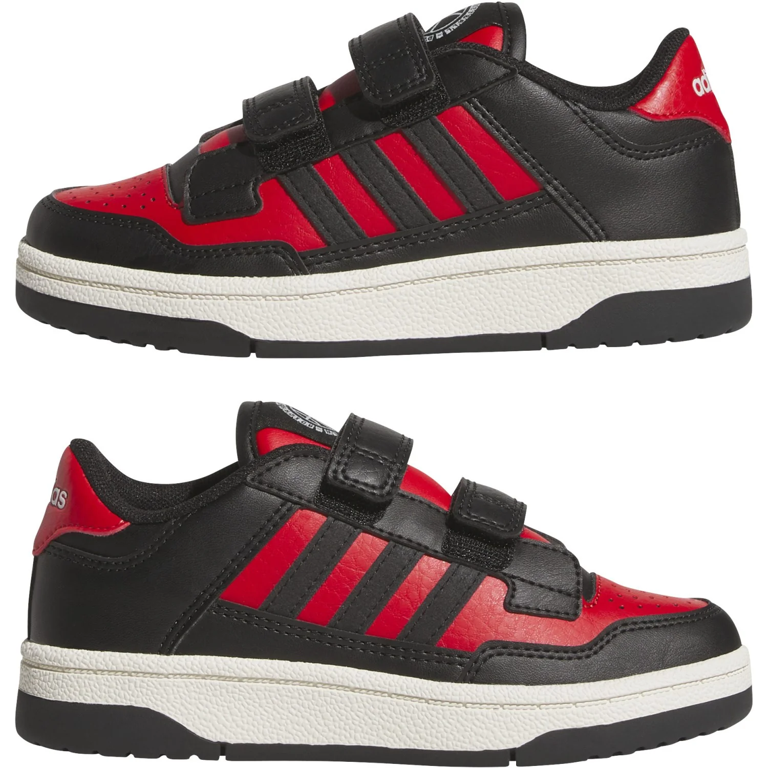 adidas Originals Core Black/Collegiate Red/Core White Rapid Court Cf C Sneakers - Image 5