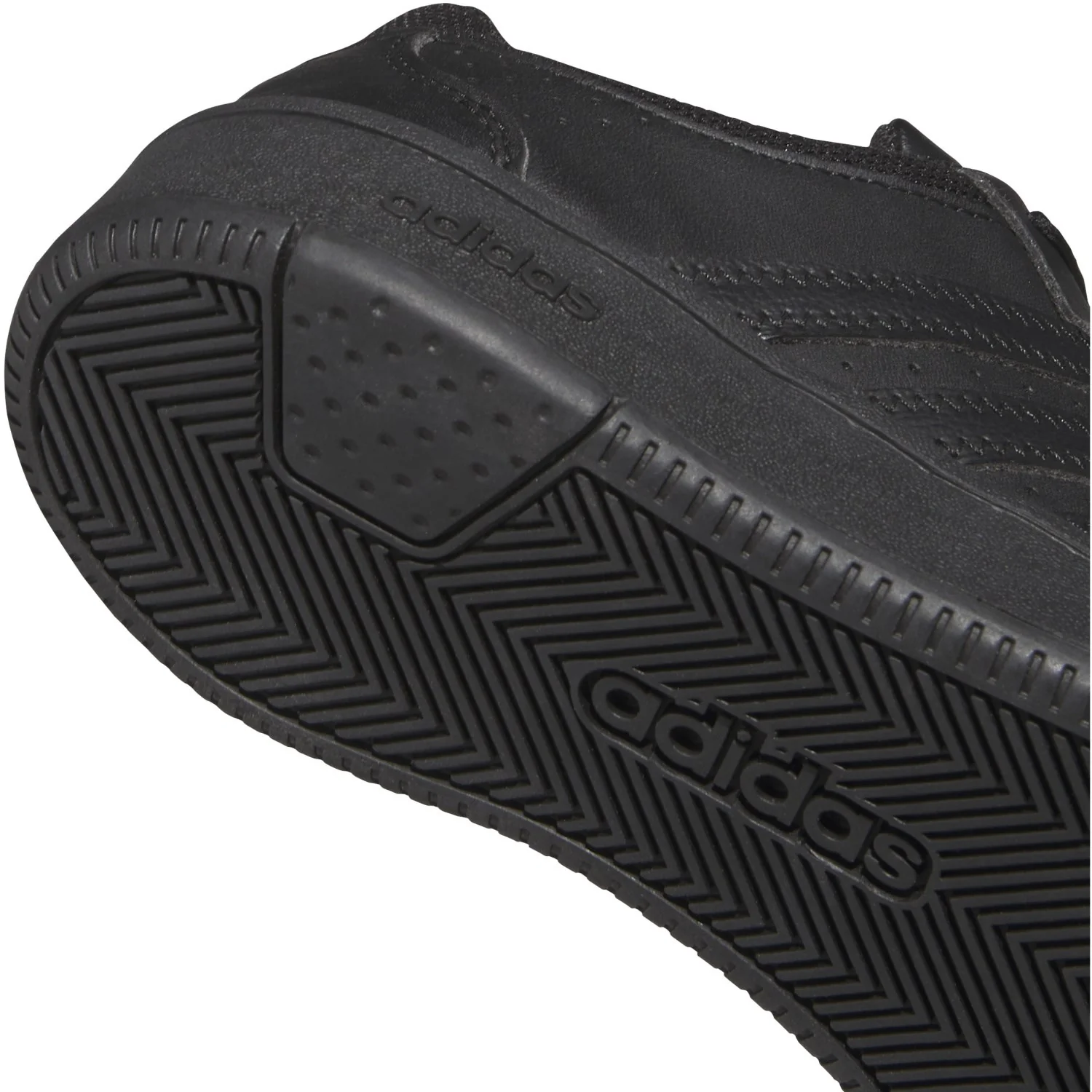 adidas Originals Core Black Core Black Carbon Hoops Classic J Sneakers - Image 4