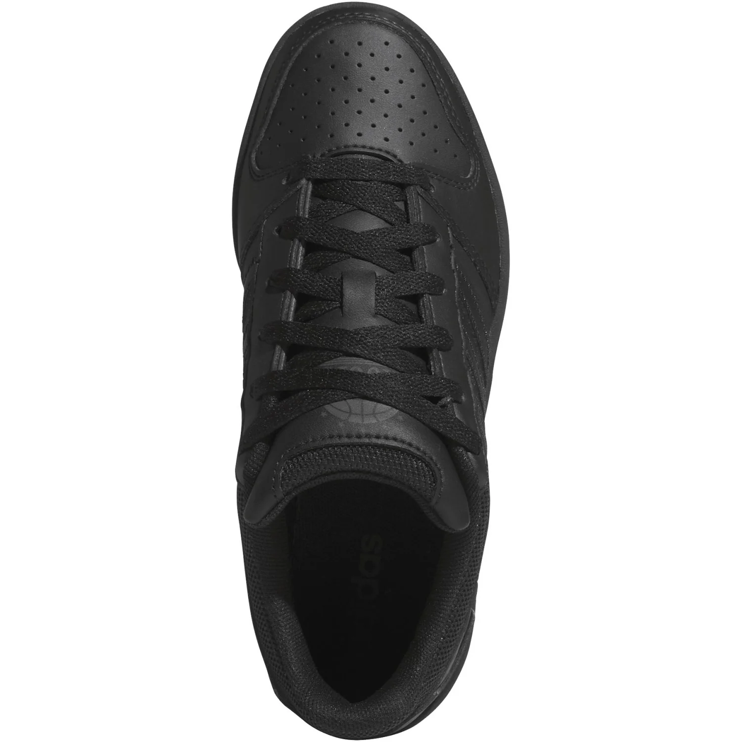 adidas Originals Core Black Core Black Carbon Hoops Classic J Sneakers - Image 9