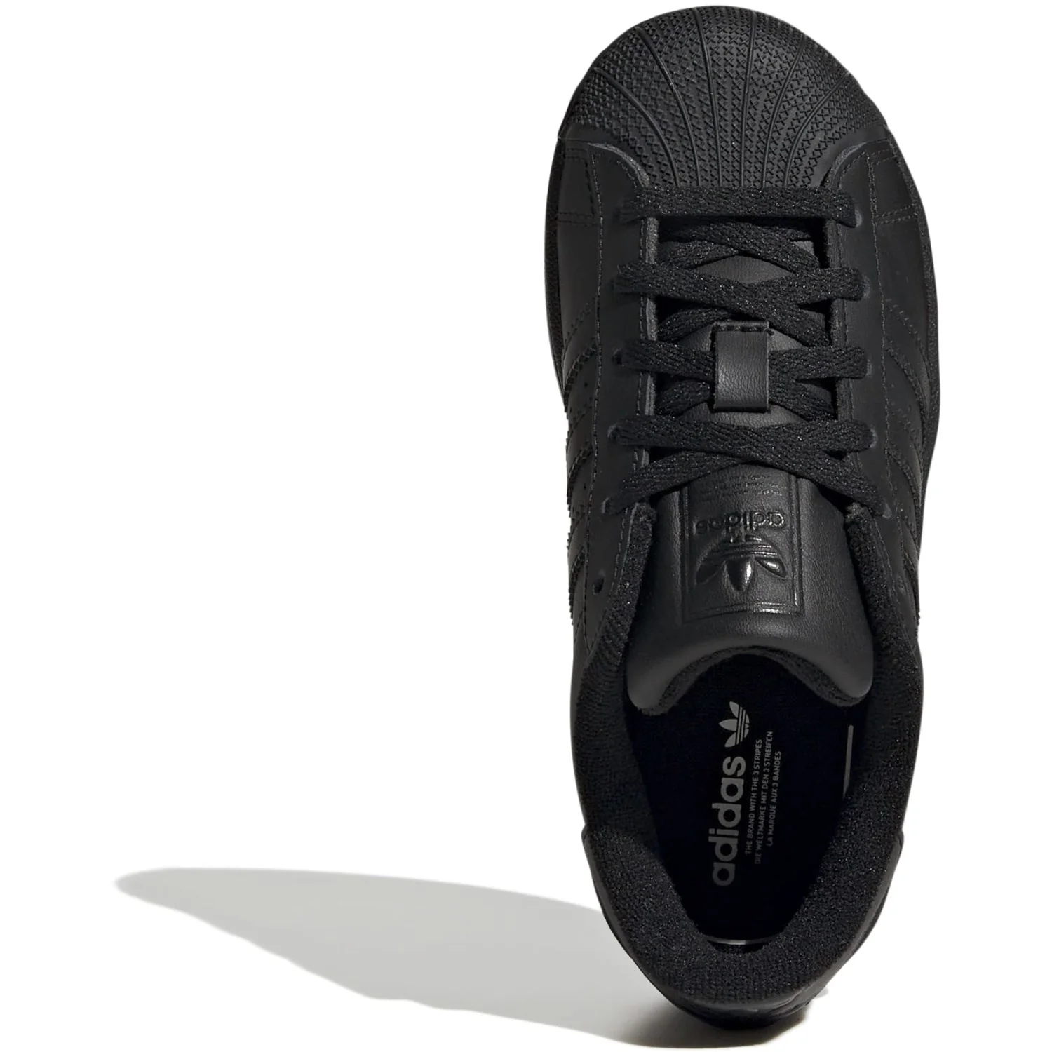 adidas Originals Core Black/Core Black/Core Black Superstar Ii C Sneakers - Image 7