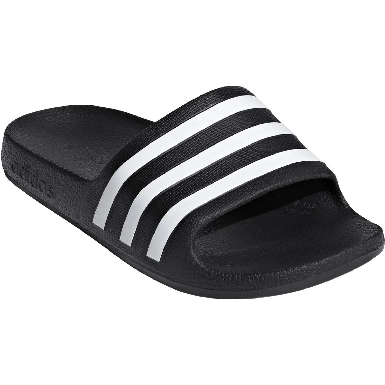 adidas Originals Core Black/Ftwr White/Core Black Adilette Aqua K Sandal - Image 2