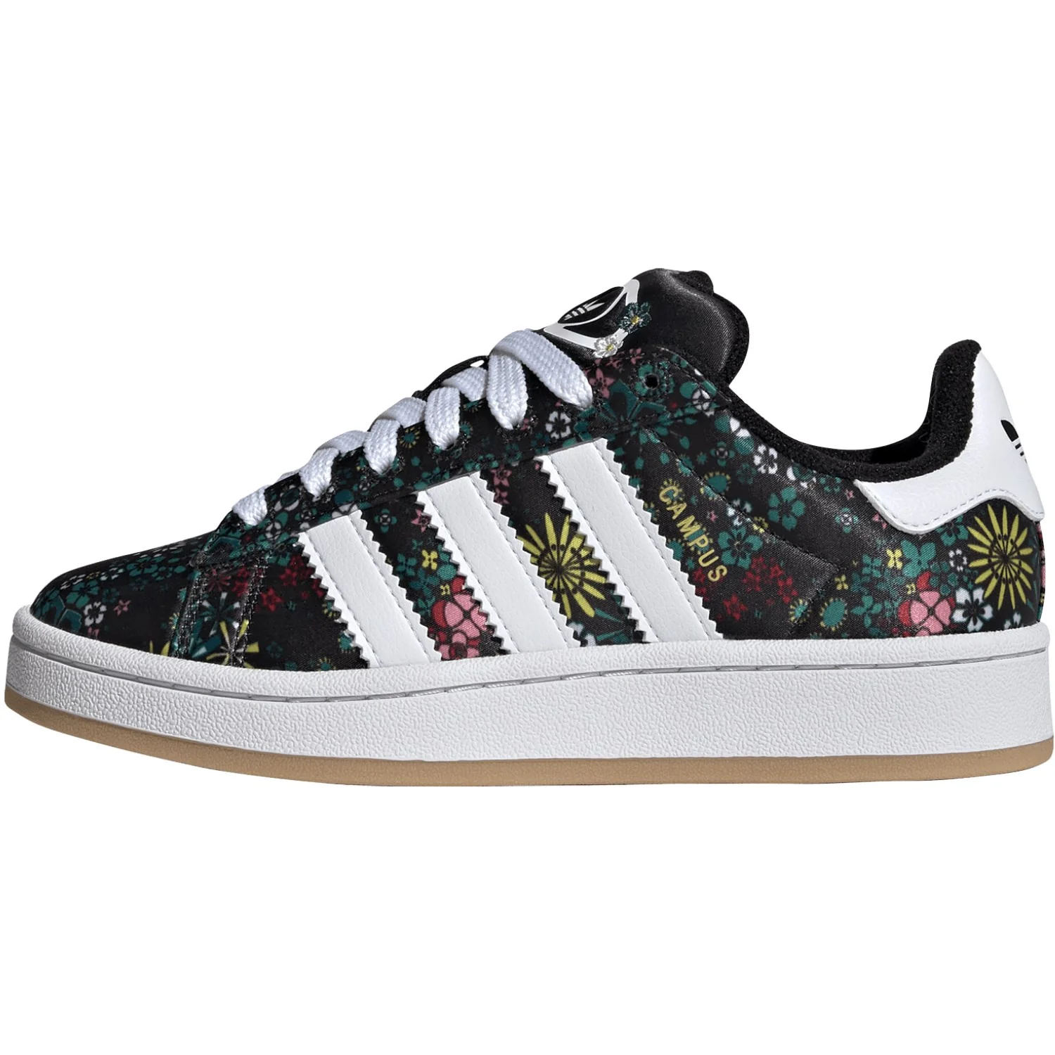 adidas Originals Core Black/Ftwr White/Gold Met. Campus 00S J Sneakers - Image 7