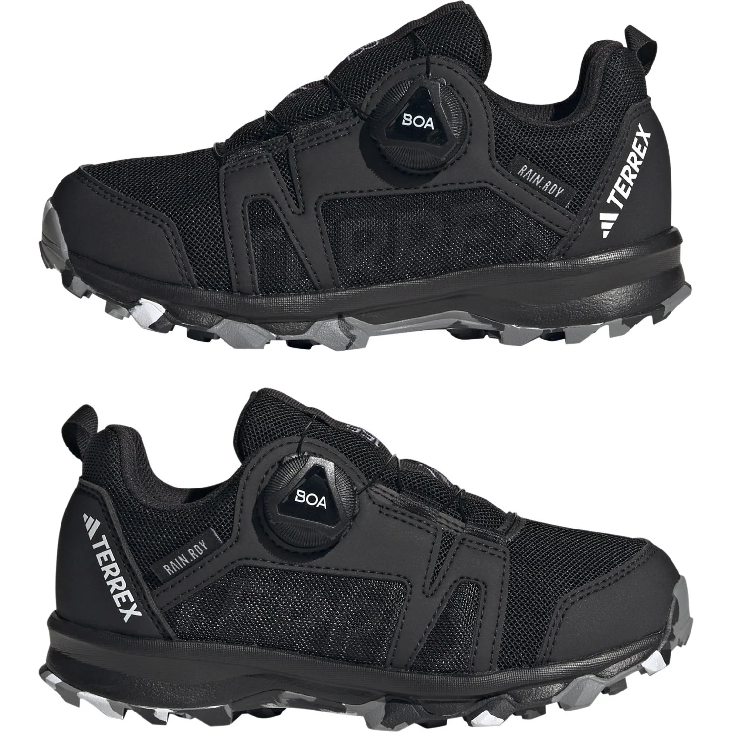 adidas Originals Core Black/Ftwr White/Grey Three Terrex Agravic Boa R.Rdy K Shoe - Image 14