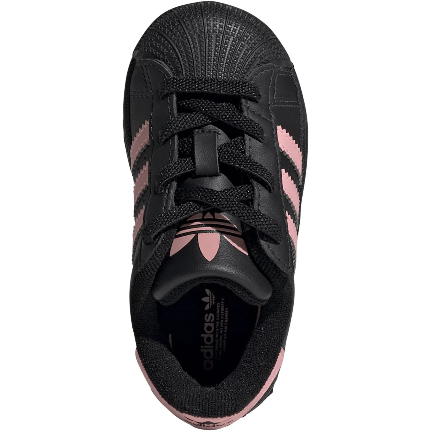 adidas Originals Core Black/Glow Pink/Core Black Superstar Ii Cf El I Sneakers - Image 10