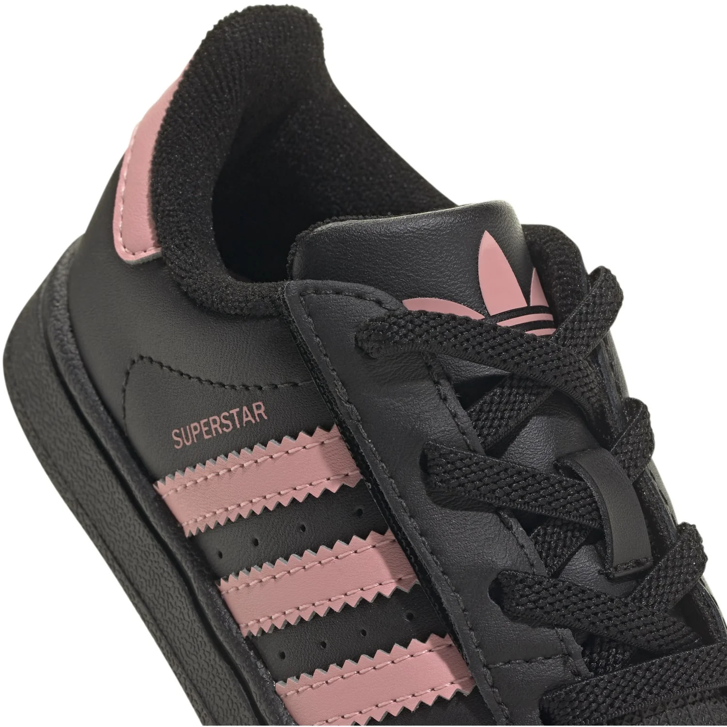 adidas Originals Core Black/Glow Pink/Core Black Superstar Ii Cf El I Sneakers - Image 3