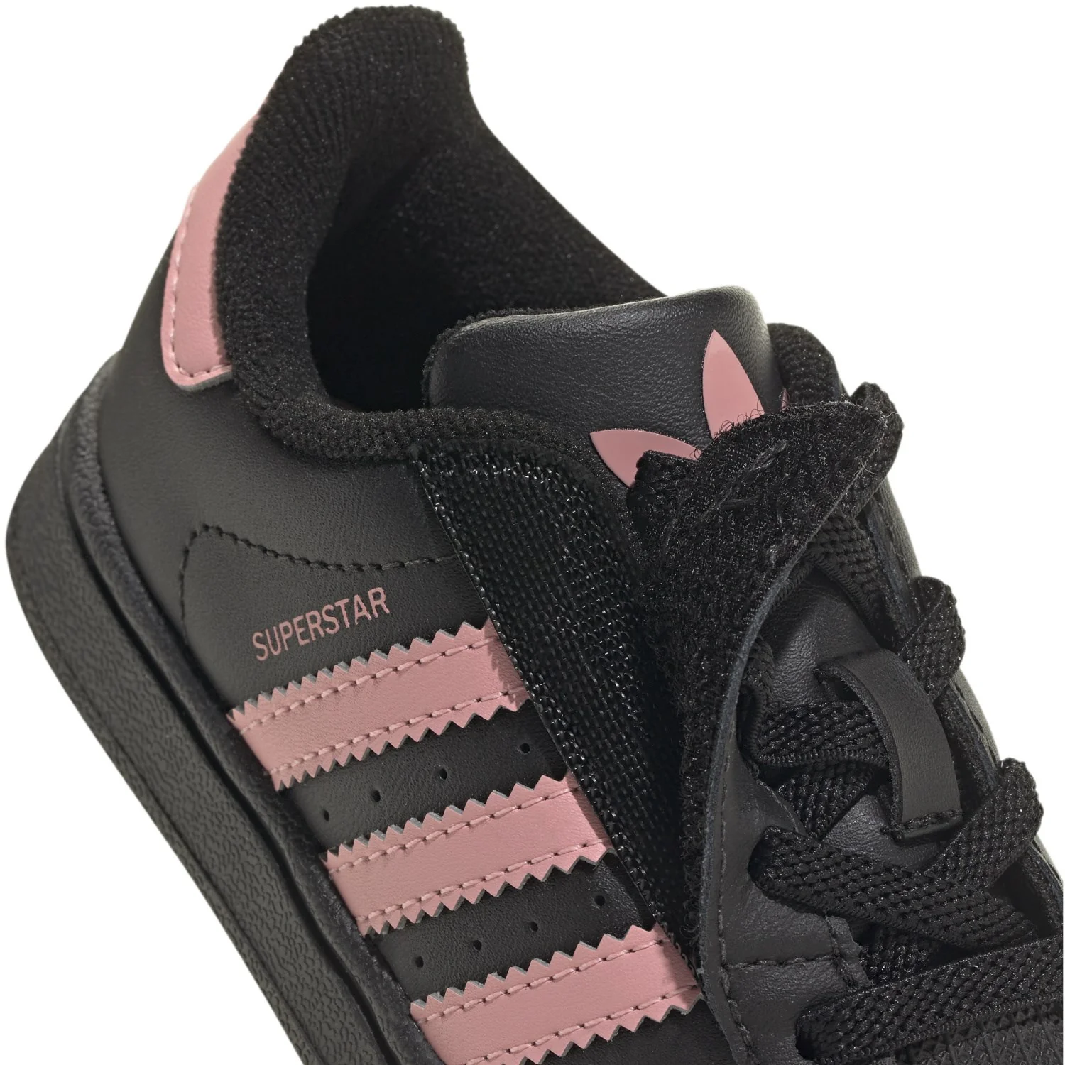 adidas Originals Core Black/Glow Pink/Core Black Superstar Ii Cf El I Sneakers - Image 4