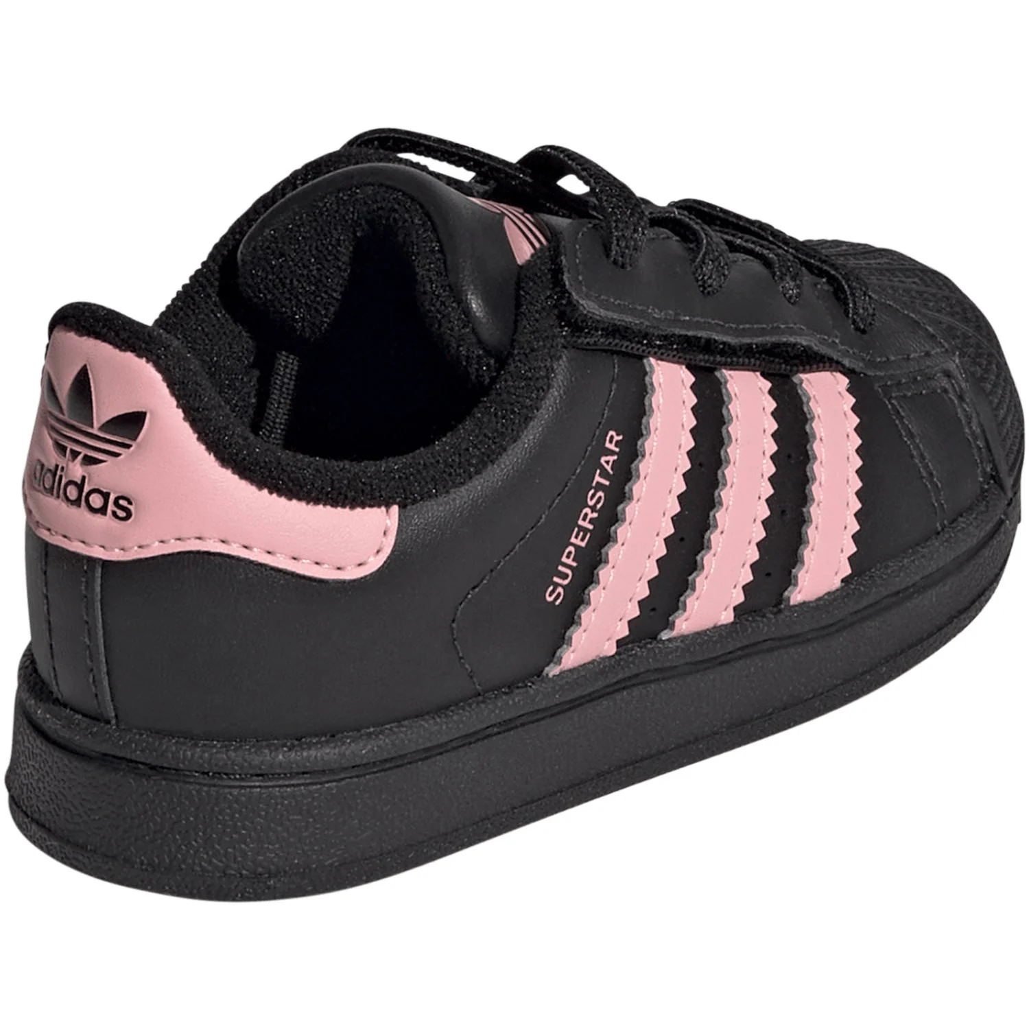 adidas Originals Core Black/Glow Pink/Core Black Superstar Ii Cf El I Sneakers - Image 9