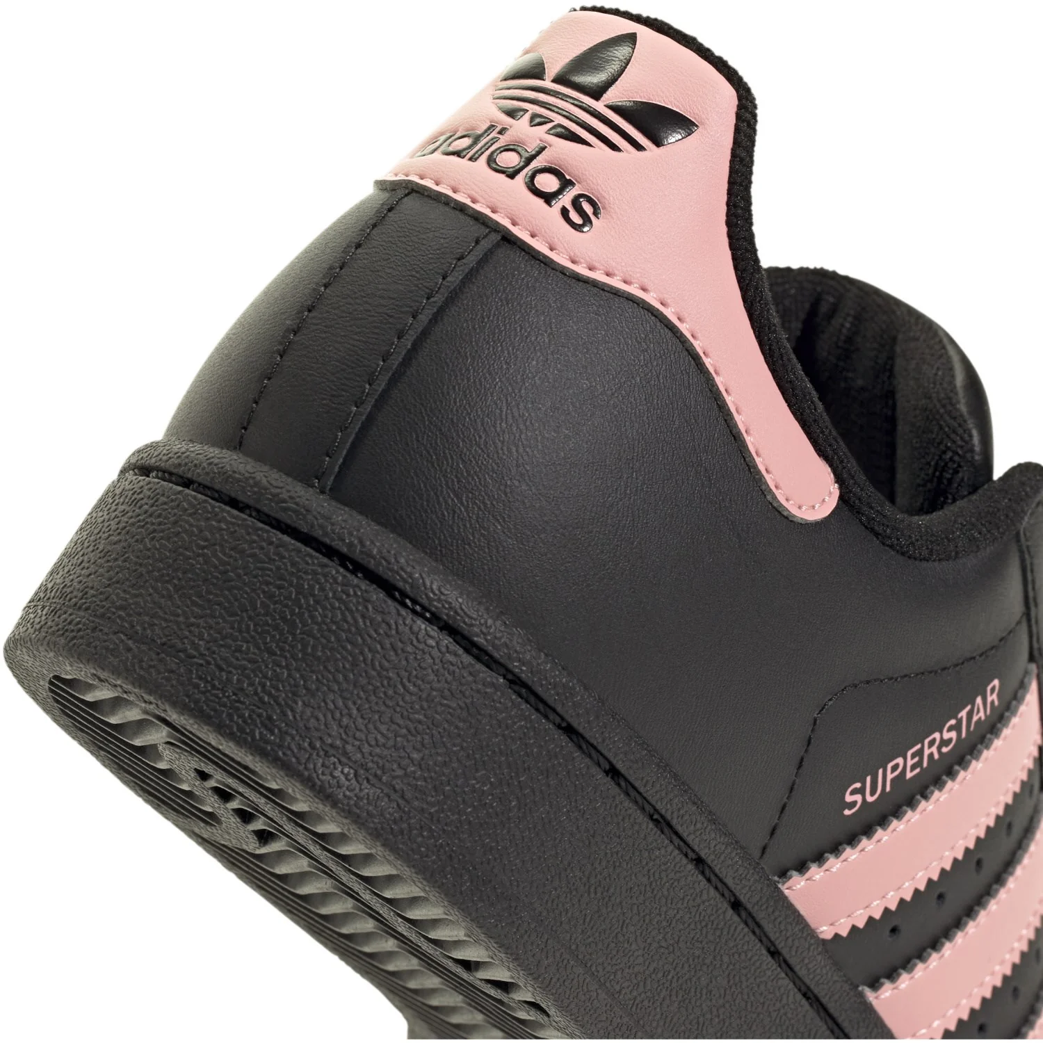 adidas Originals Core Black/Glow Pink/Core Black Superstar Ii J Sneakers - Image 4