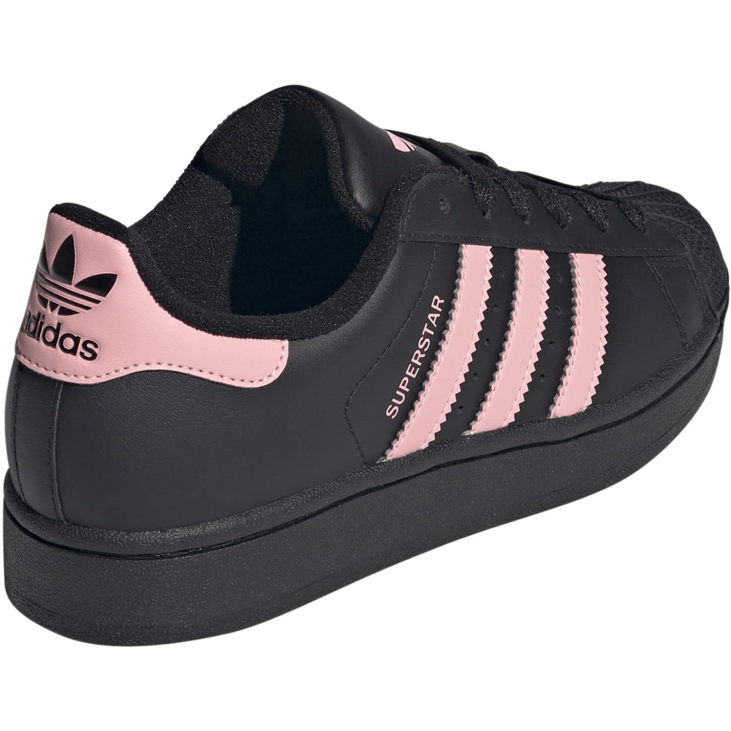 adidas Originals Core Black/Glow Pink/Core Black Superstar Ii J Sneakers - Image 8