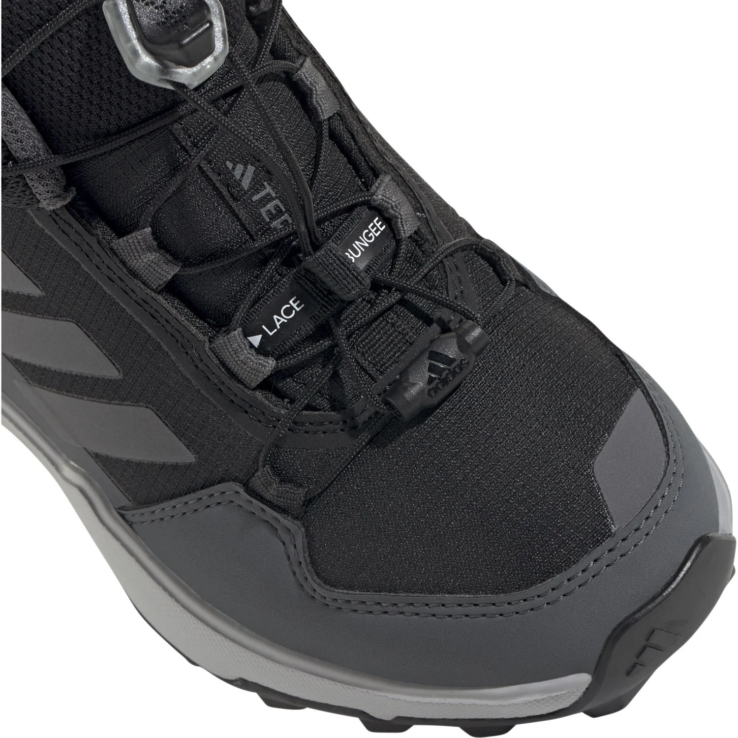 adidas Originals Core Black/Grey Four/Grey Six Terrex Ax4R Mid Sl K Shoe - Image 3