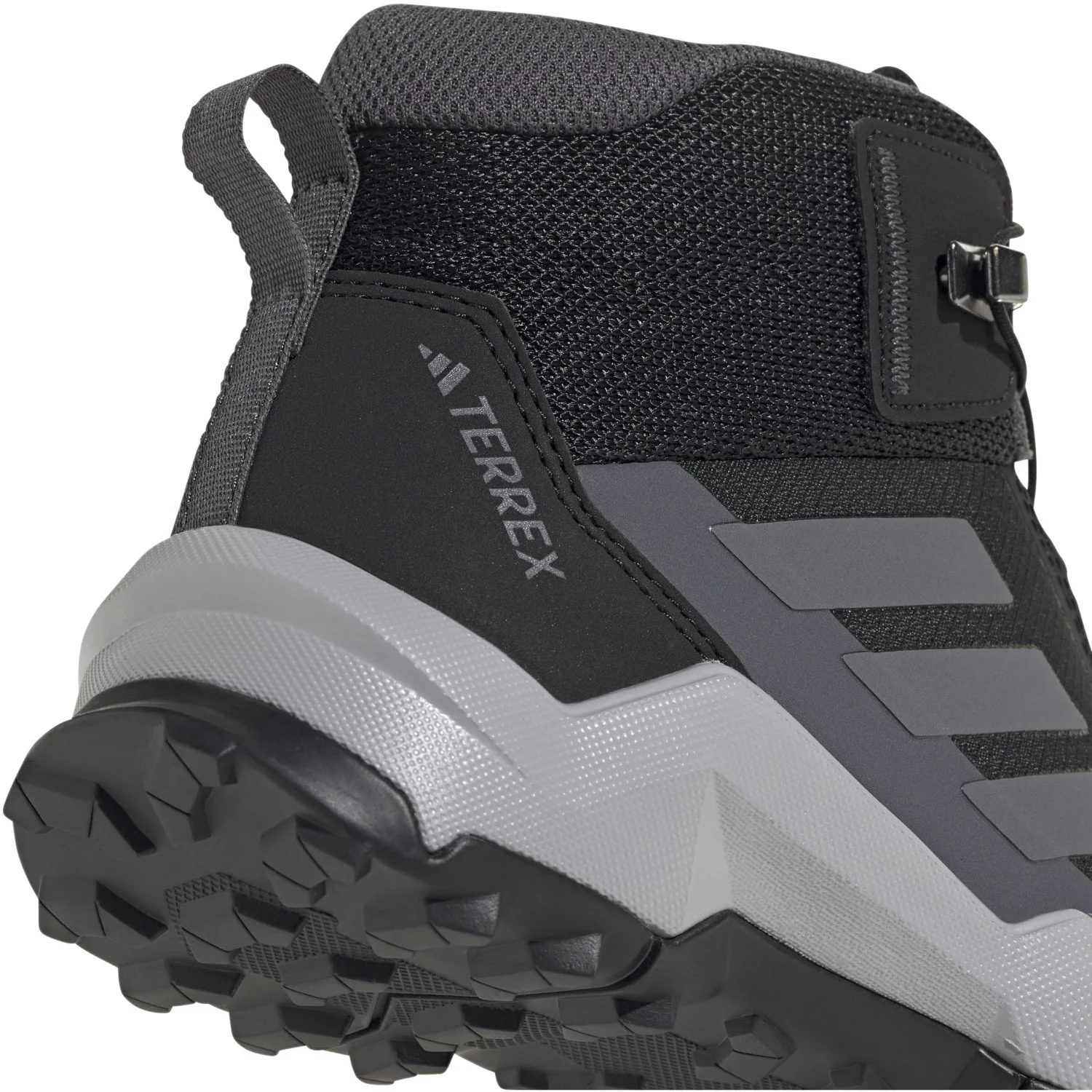 adidas Originals Core Black/Grey Four/Grey Six Terrex Ax4R Mid Sl K Shoe - Image 4